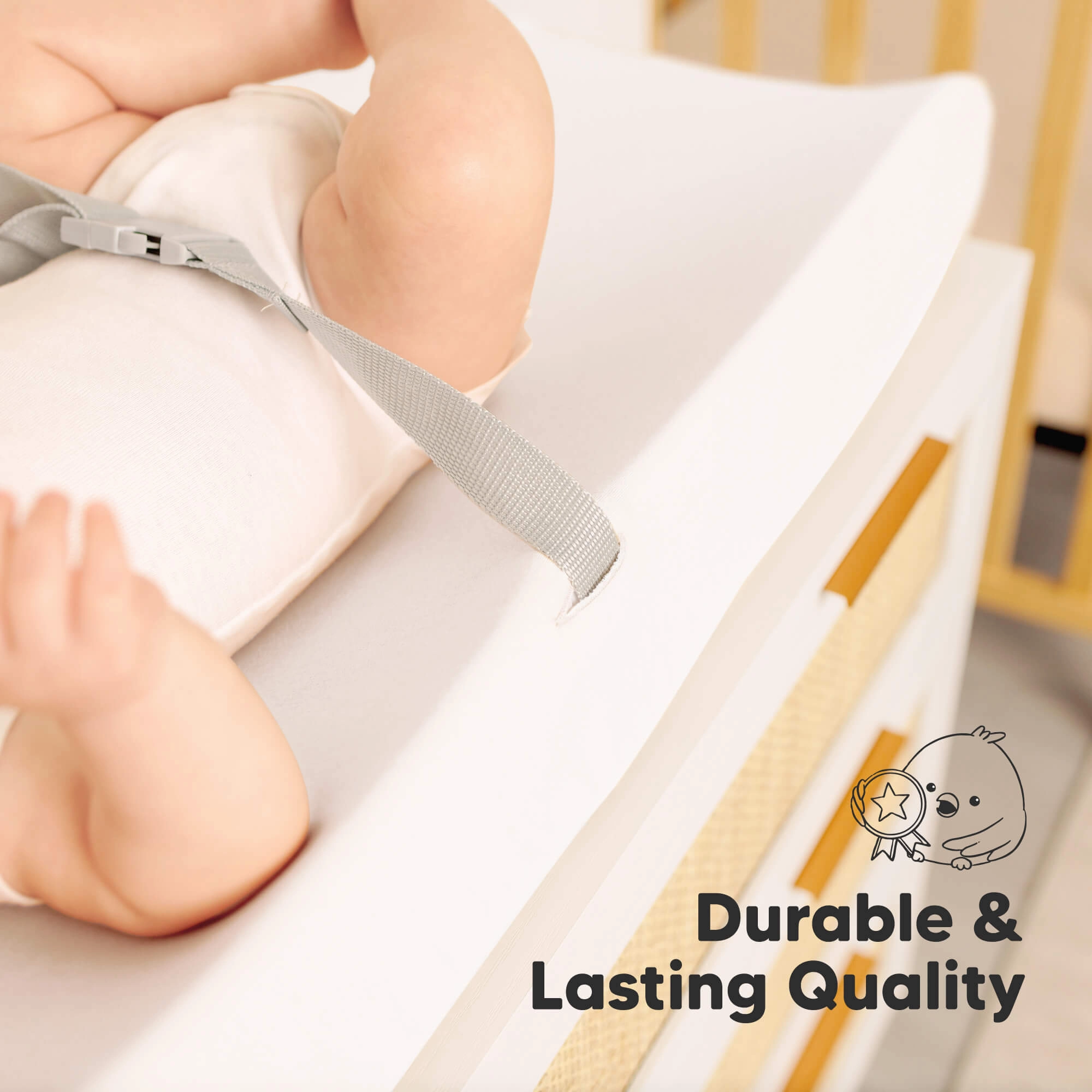 2-Pack Isla Changing Pad Covers (Soft White)