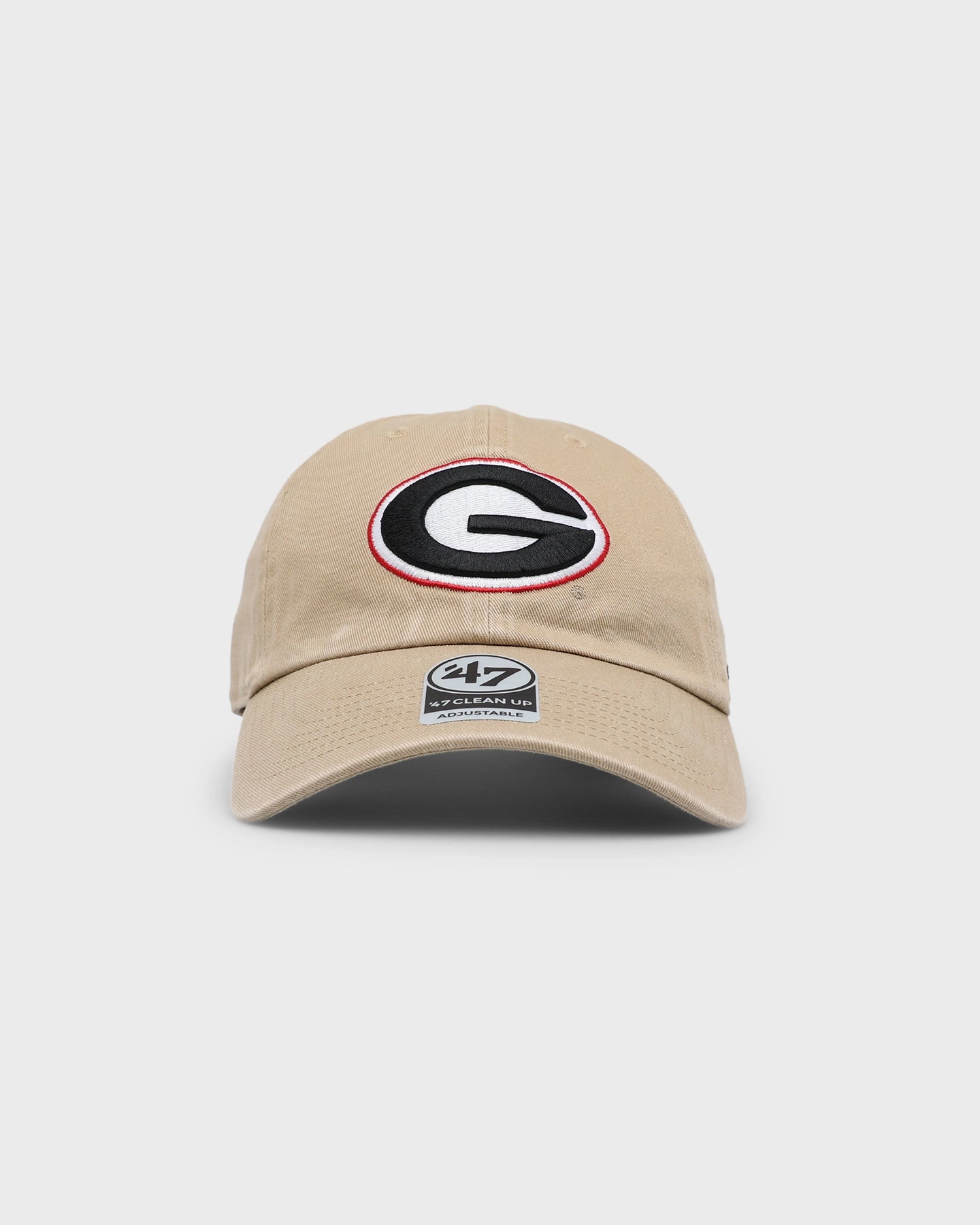 47 Brand Georgia Bulldogs '47 Clean Up Strapback Khaki
