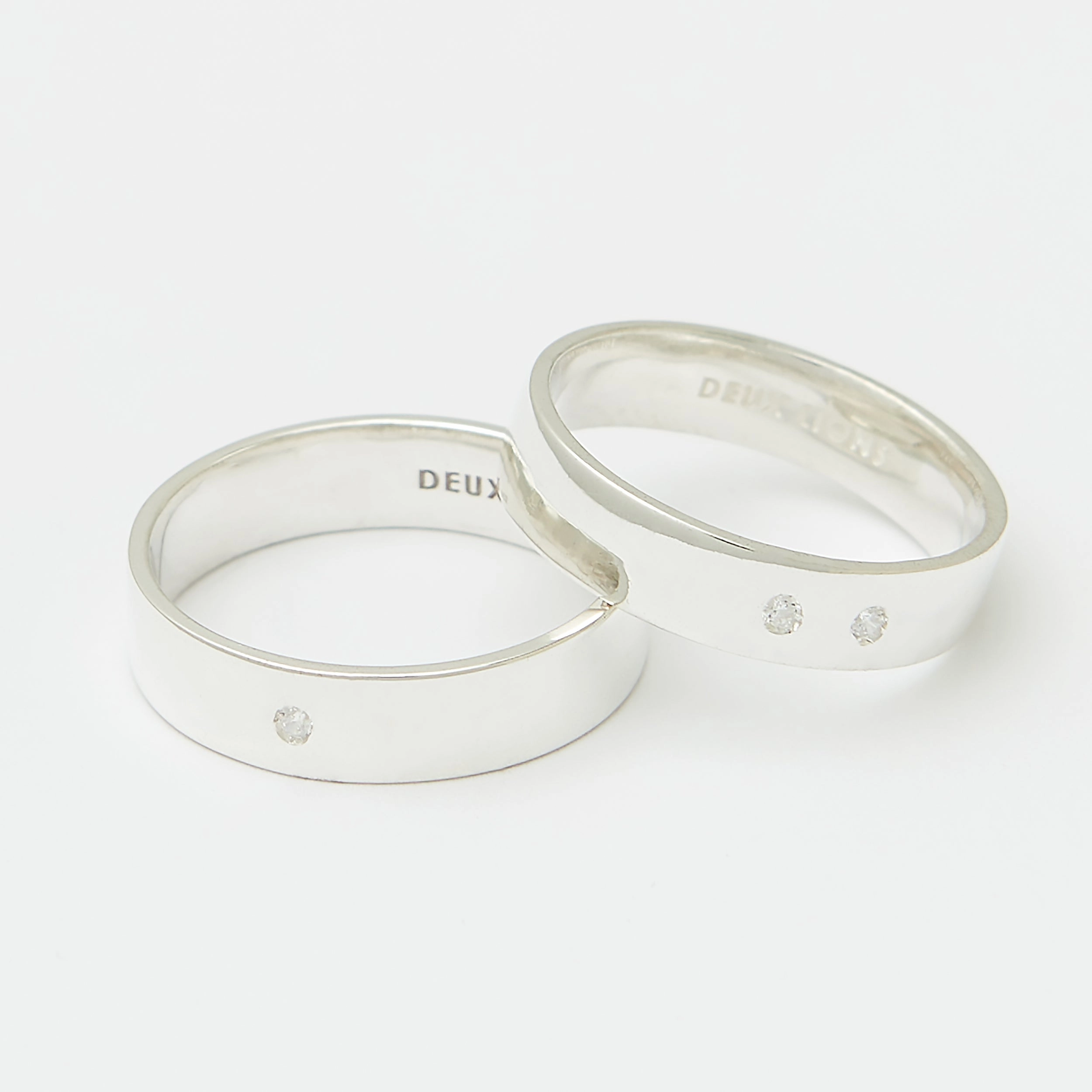 5mm Henchey Band Flat in Sterling Silver for Her