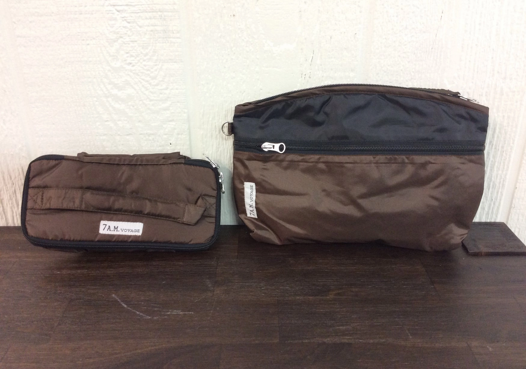 7 A.M. Enfant Voyage Diaper Bag, Brown