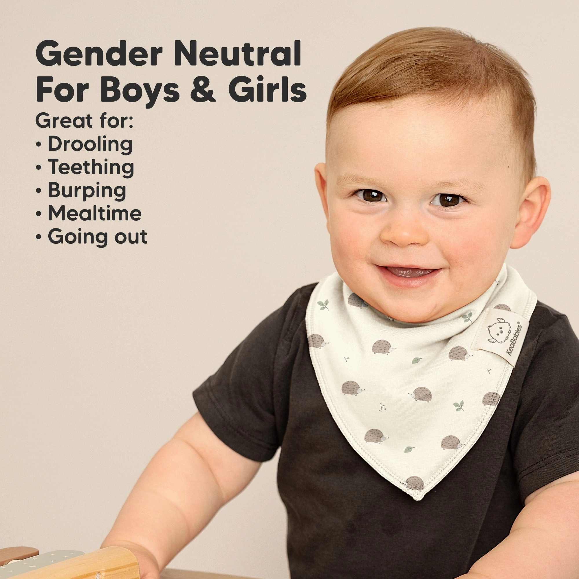 8-Pack Organic Bandana Bibs (Prairie)