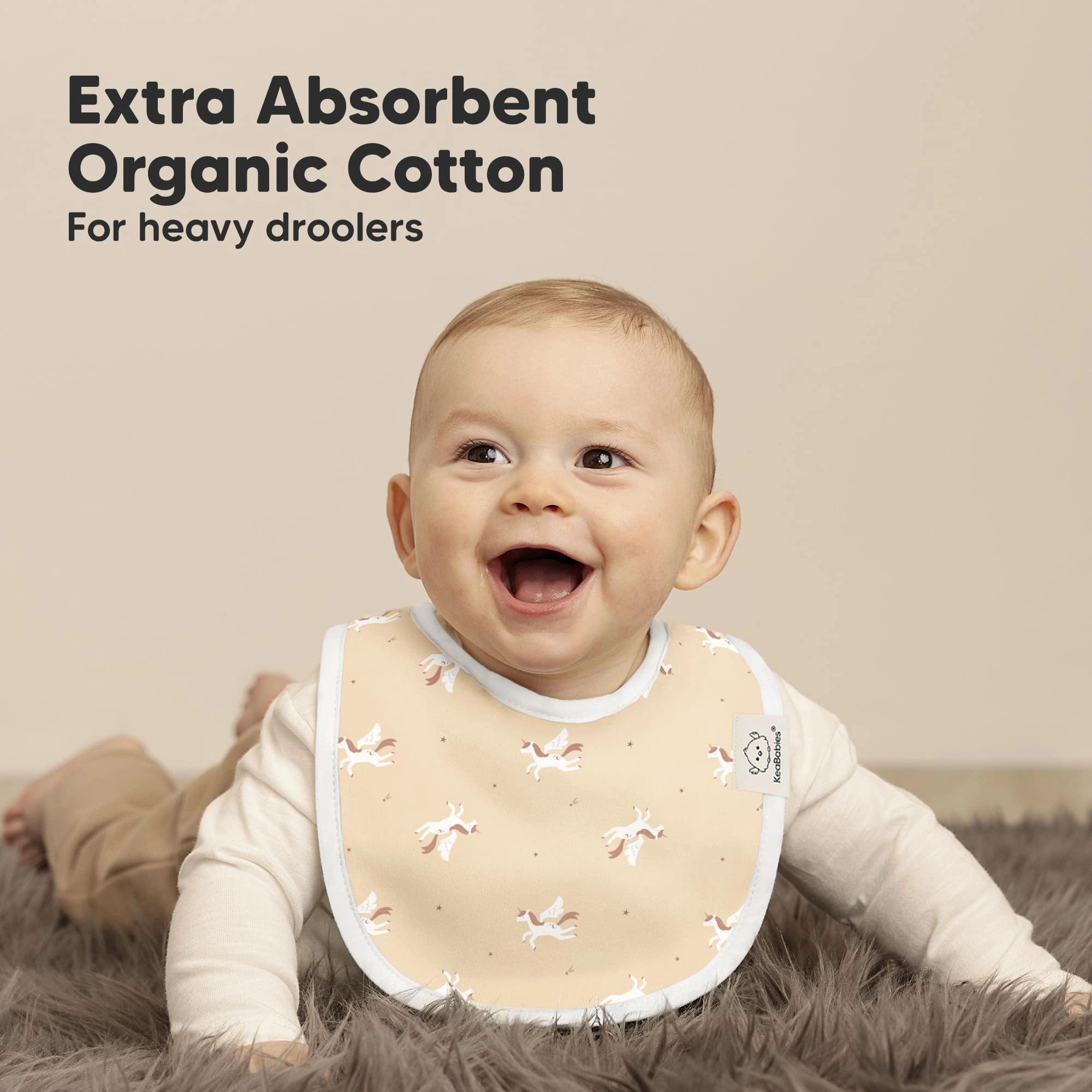 8-Pack Urban Drool Bibs (Lunaris)