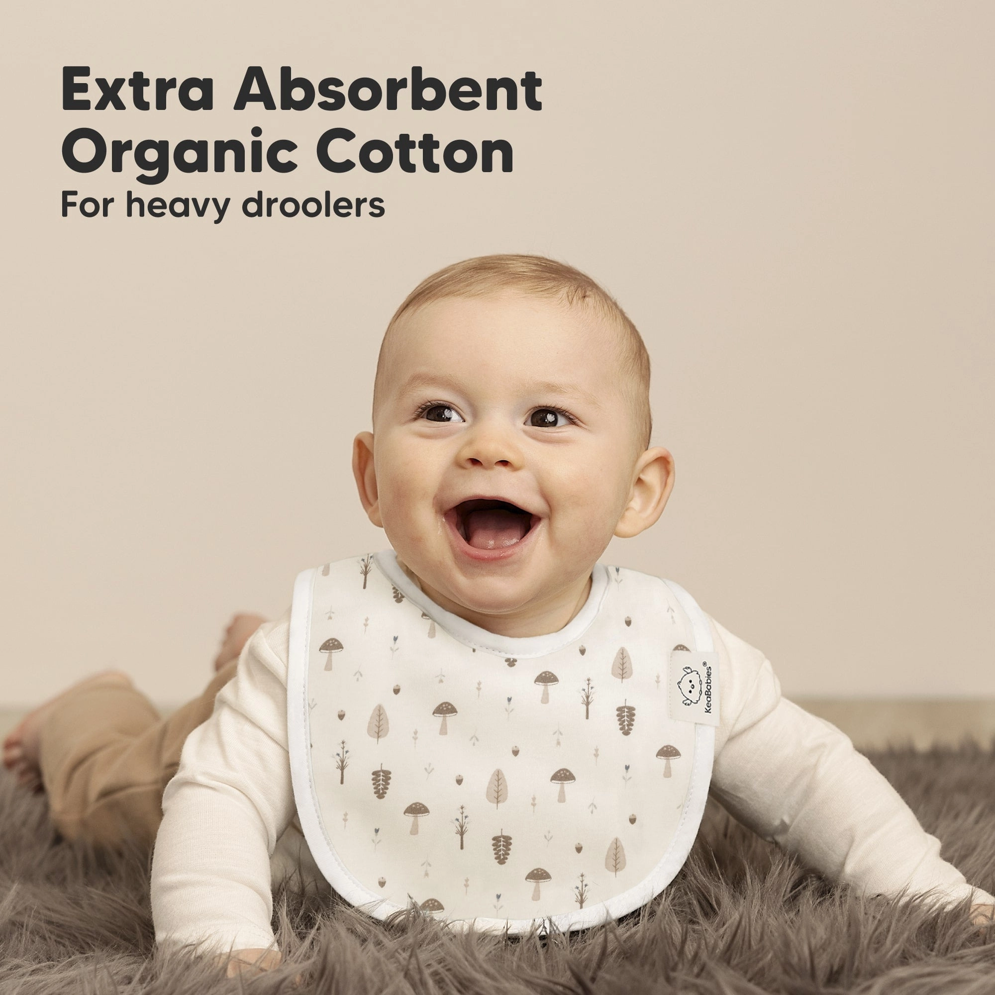 8-Pack Urban Drool Bibs (Prairie)