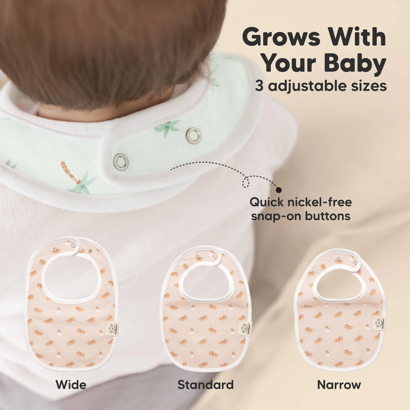 8-Pack Urban Drool Bibs (Roarsome)