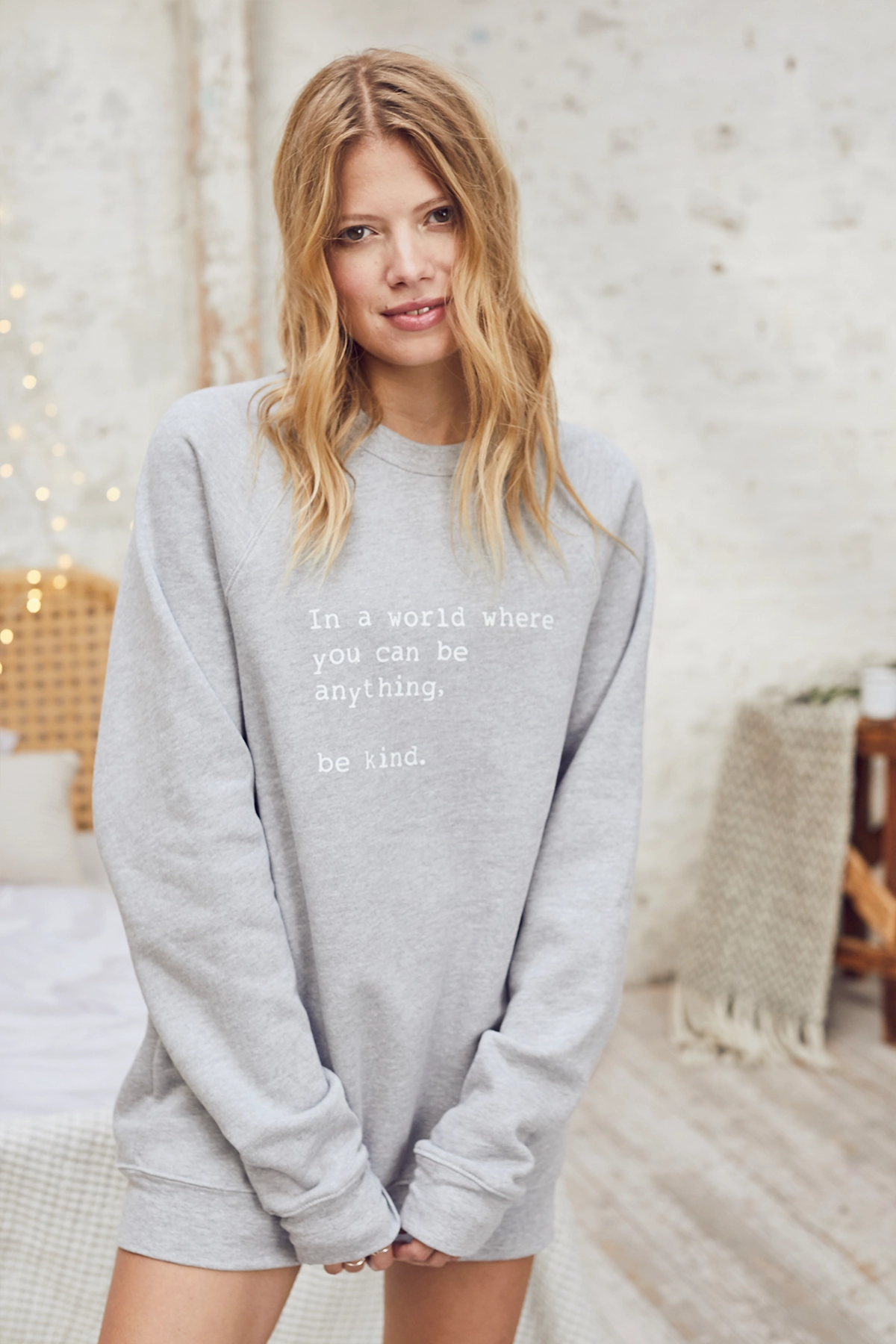 "Be Kind" Relaxed Sweater