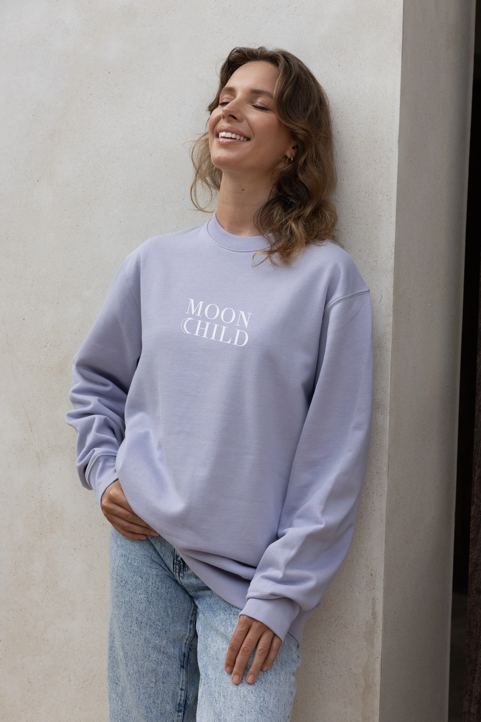 "Moon Child" Relaxed Sweater