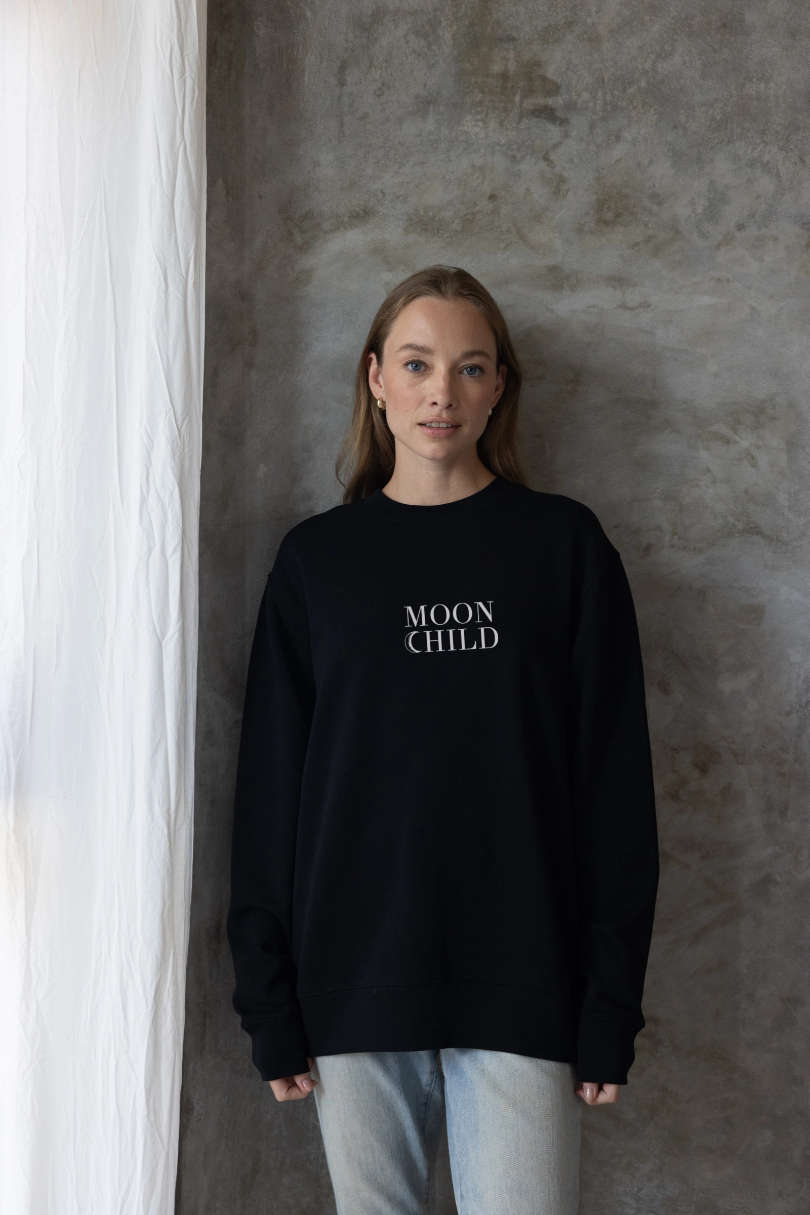 "Moon Child" Relaxed Sweater