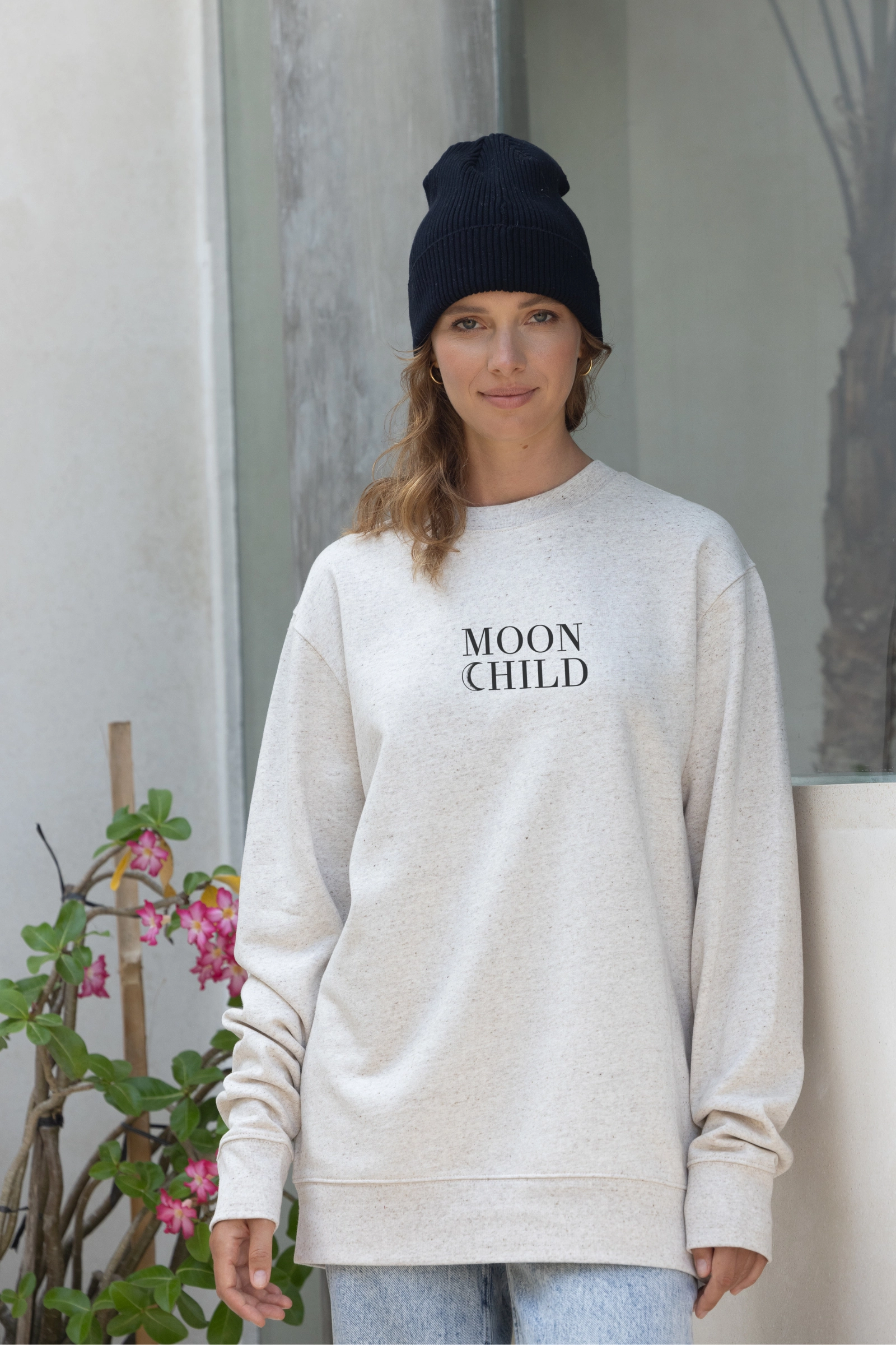 "Moon Child" Relaxed Sweater