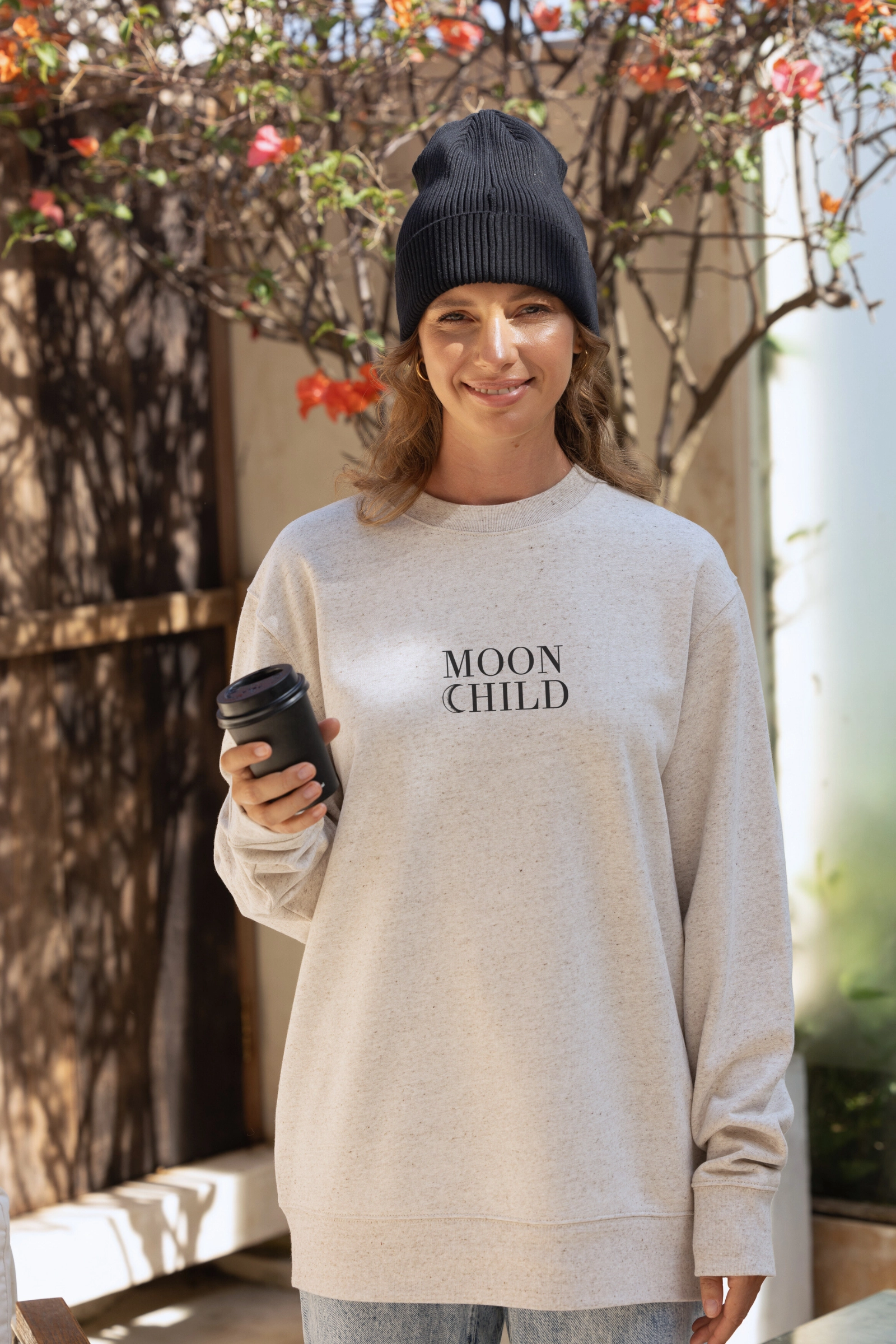 "Moon Child" Relaxed Sweater