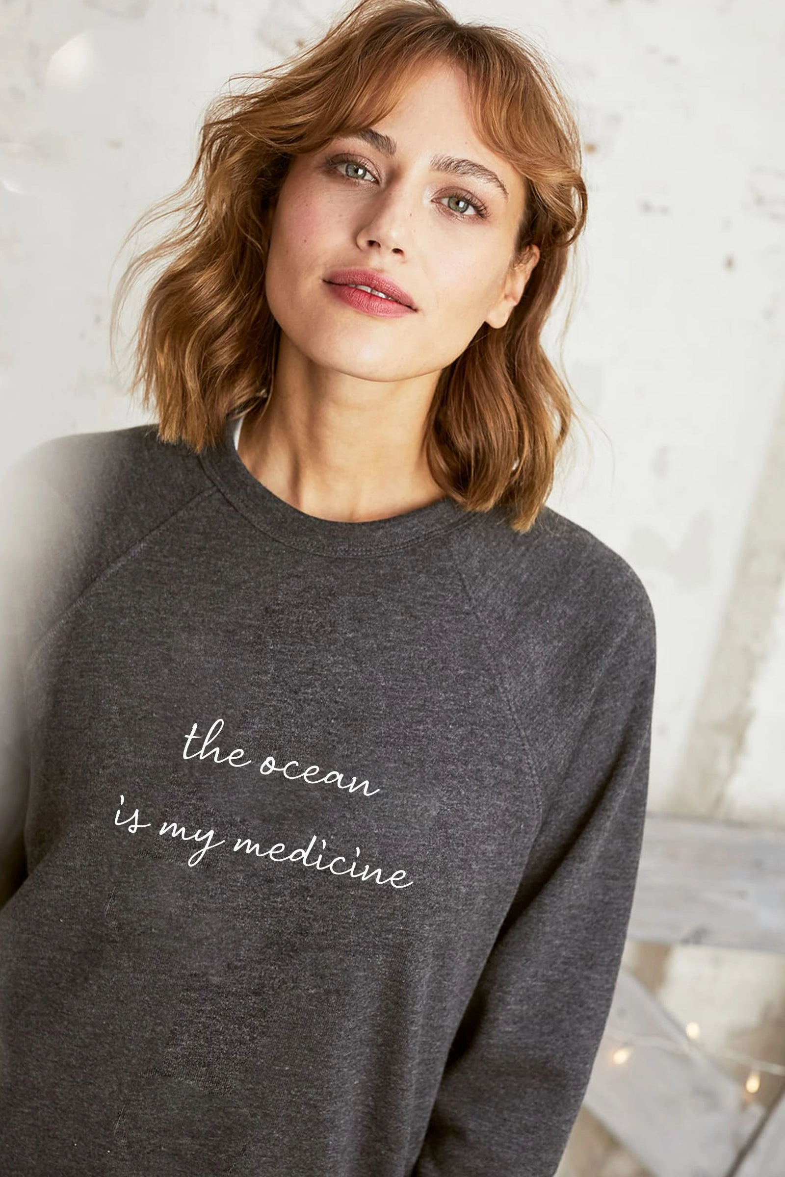 "Ocean" Relaxed Sweater