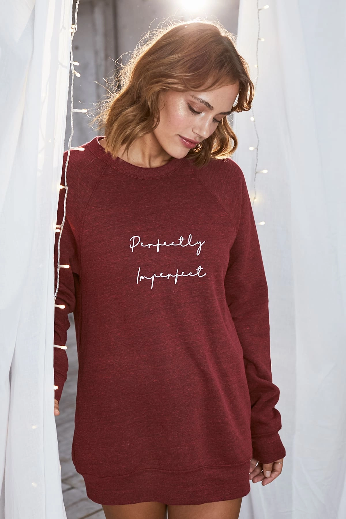"Perfectly Imperfect" Relaxed Sweater