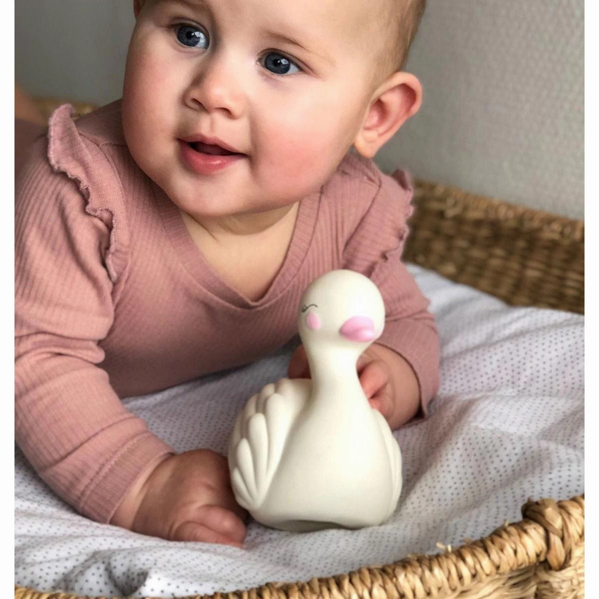 A Little Lovely Company Teething Toy - Swan