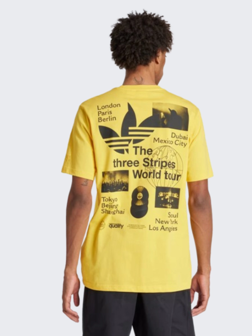 Adidas Bt 2 Men Originals T-Shirt Bold Gold