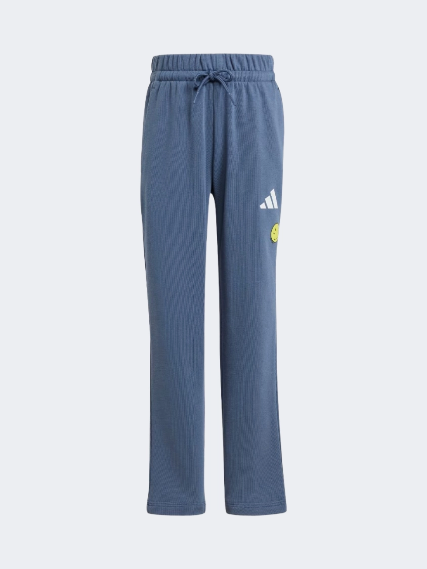 Adidas Smileyworld Joggers Little Boys Sportswear Set Blue/White
