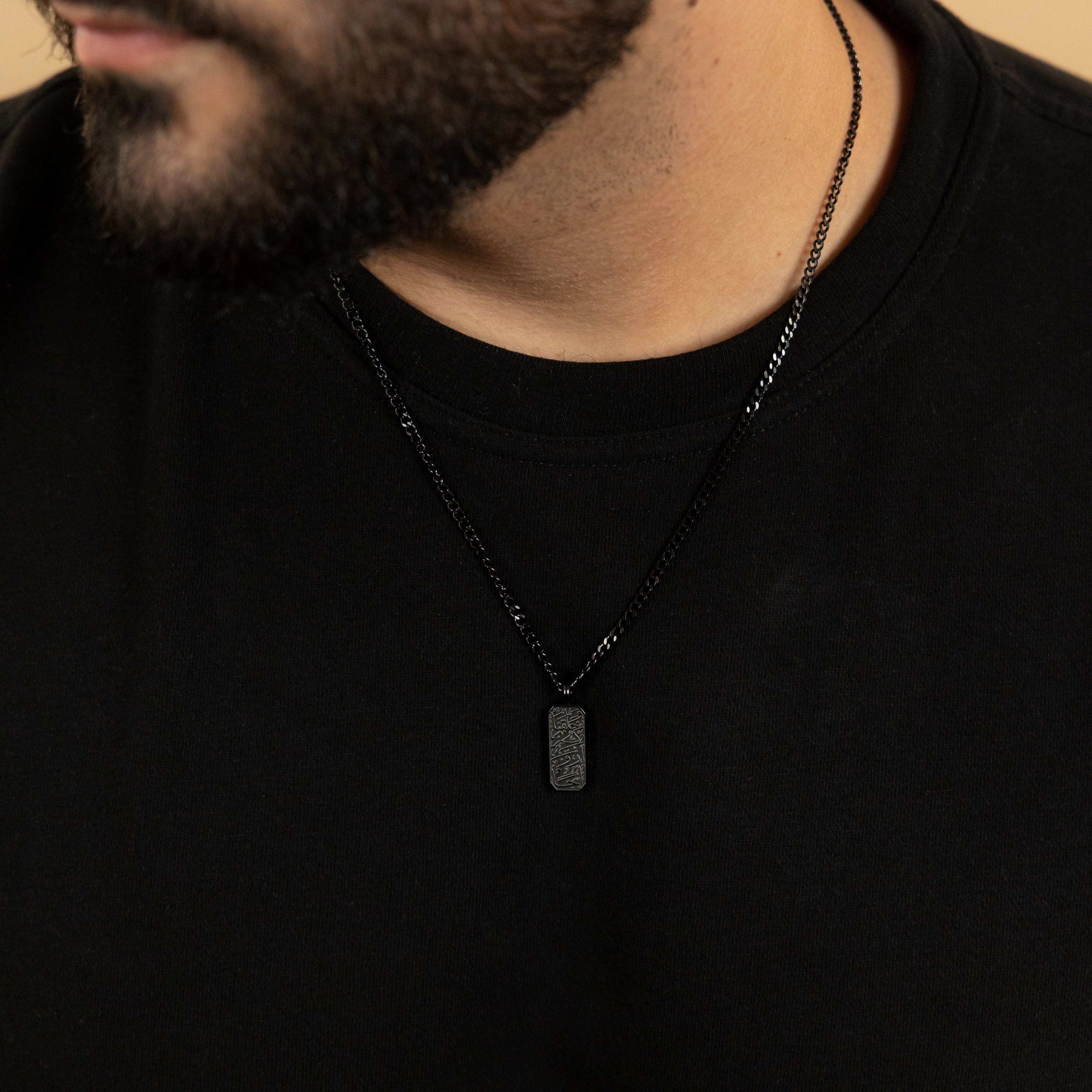 And We Created You In Pairs' Tag Necklace | Men