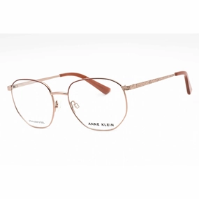 Anne Klein Women's Eyeglasses - Rose Gold Metal Full Rim Geometric Frame | AK5079 780
