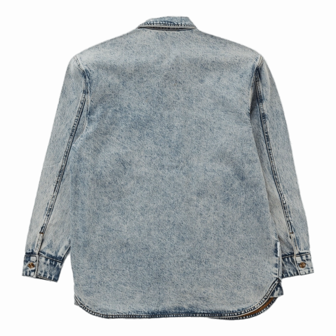 Army Shirt Bleached Denim