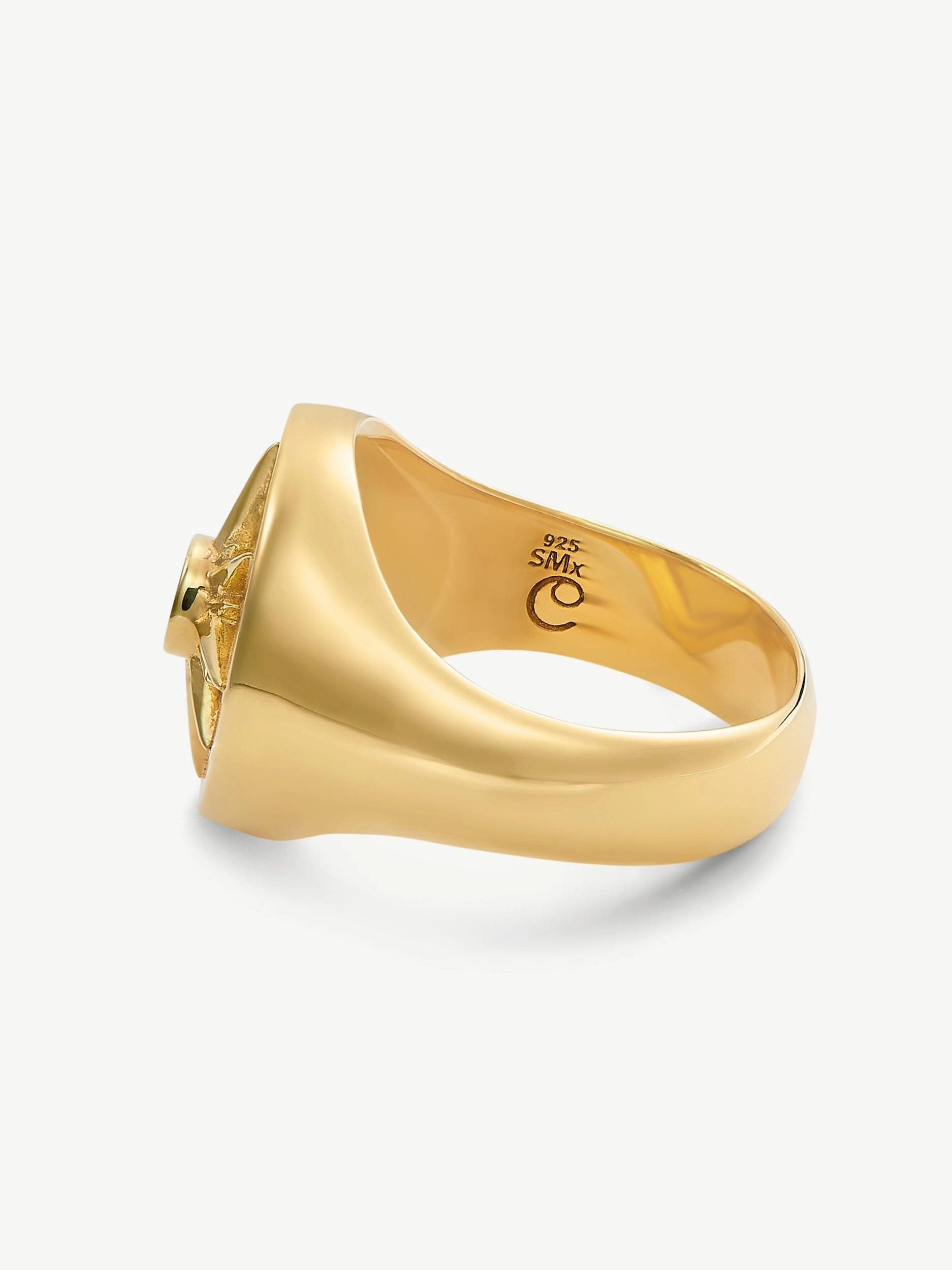 Astrid 18k Gold Plated Ring | Malachite