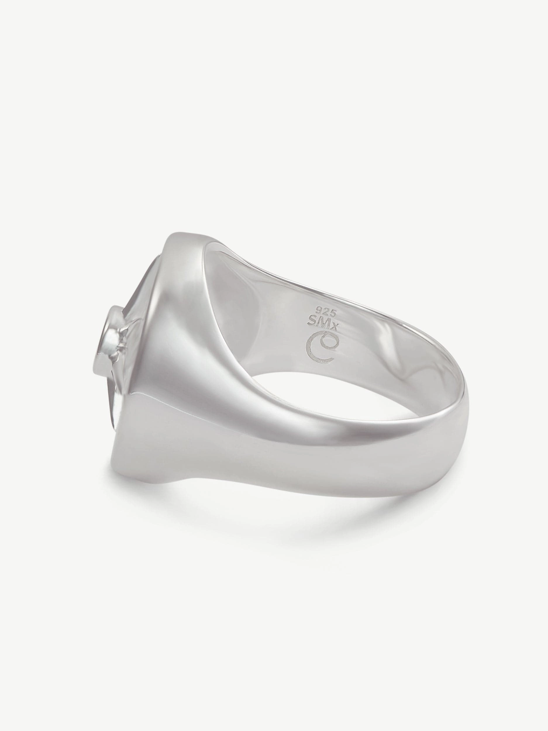 Astrid Sterling Silver Ring | Green Malachite