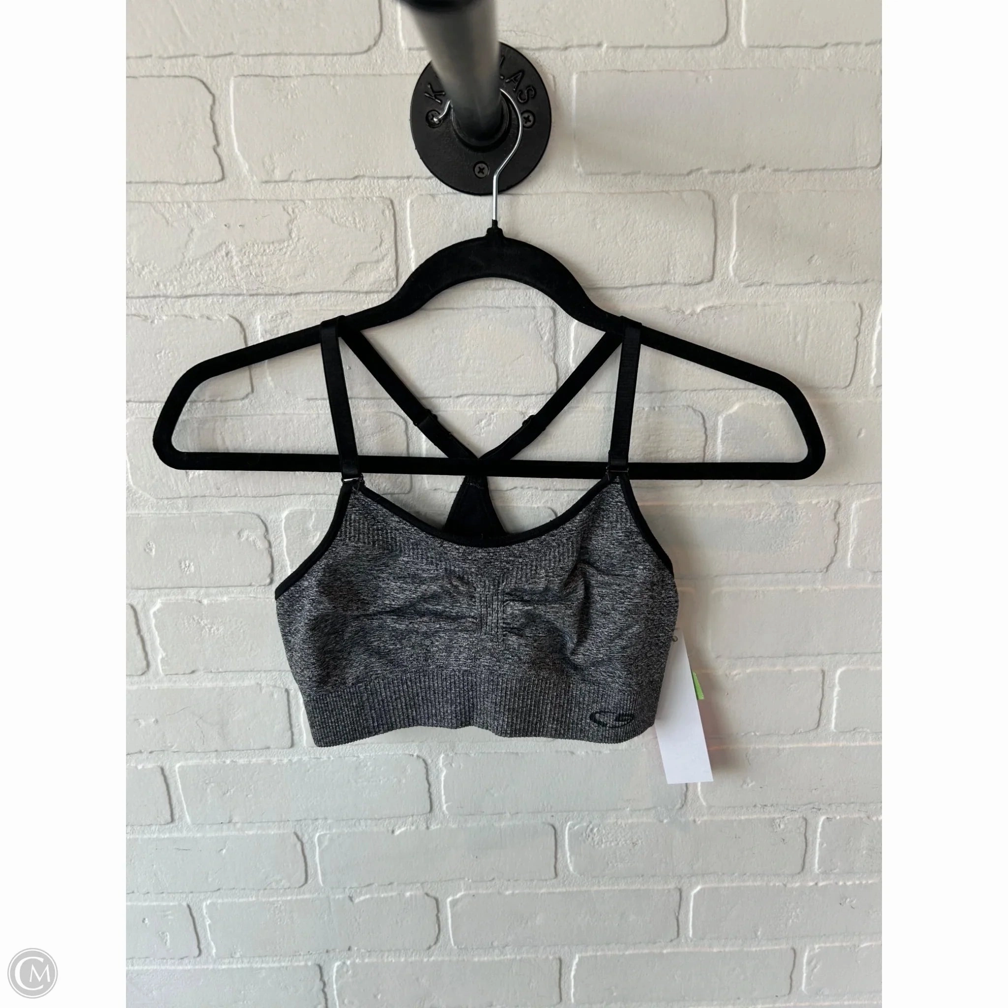 Athletic Bra By C9 By Champion In Black & Grey. Size: M