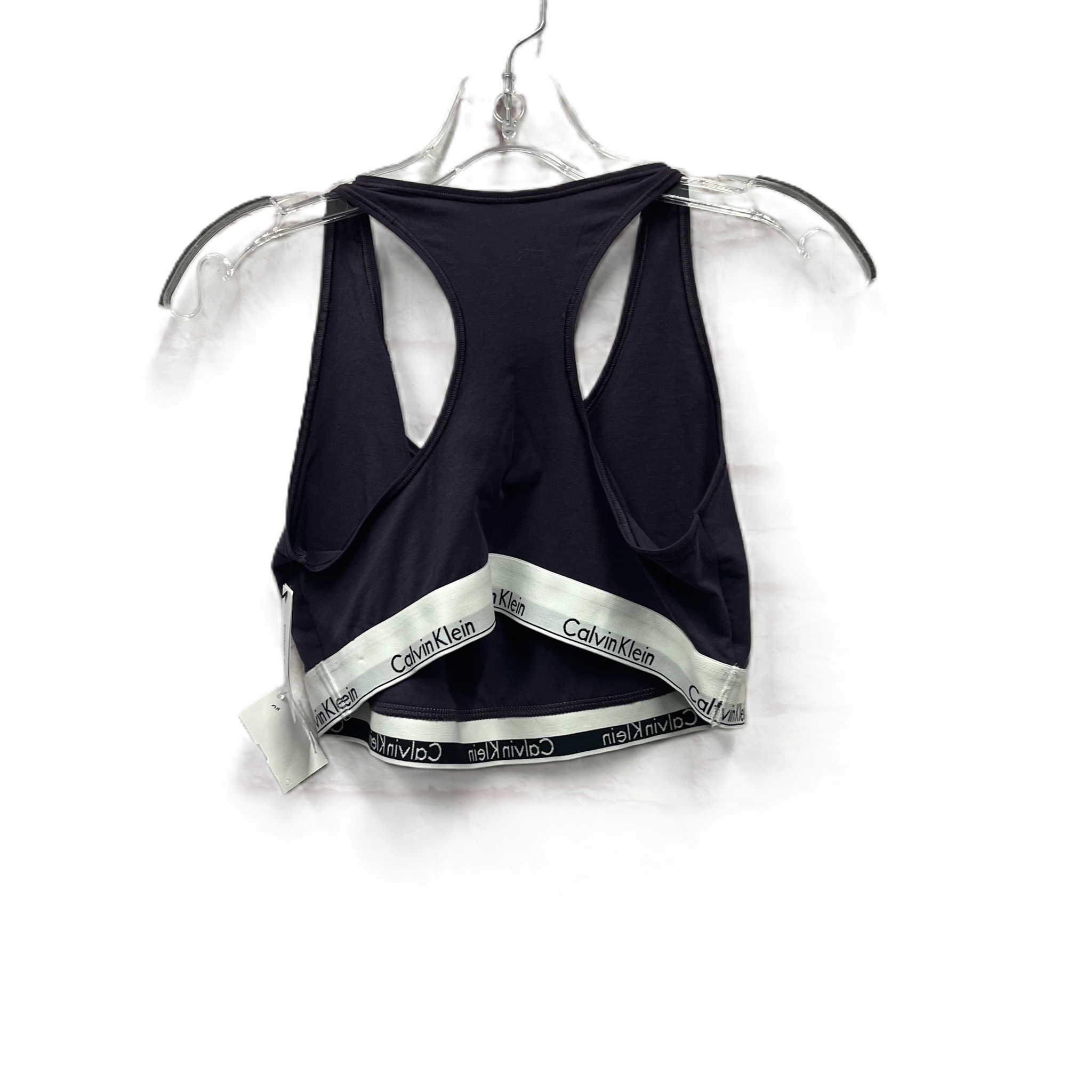 Athletic Bra By Calvin Klein In Purple. Size: 2x