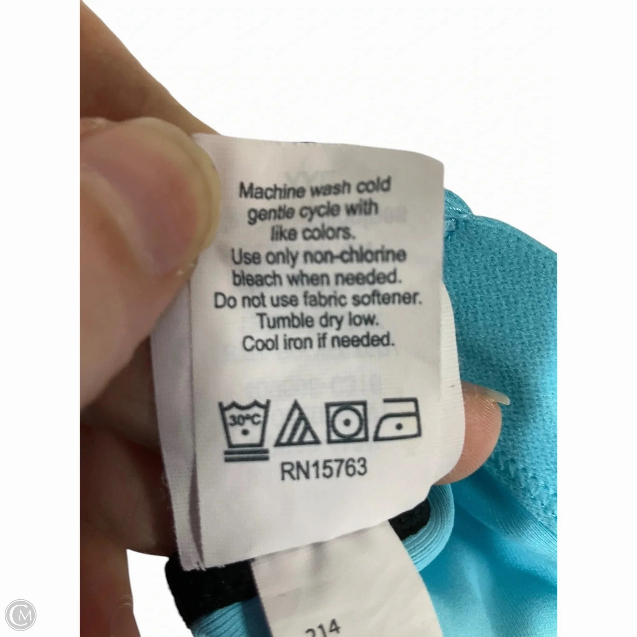Athletic Bra By Champion In Aqua. Size: Xxl