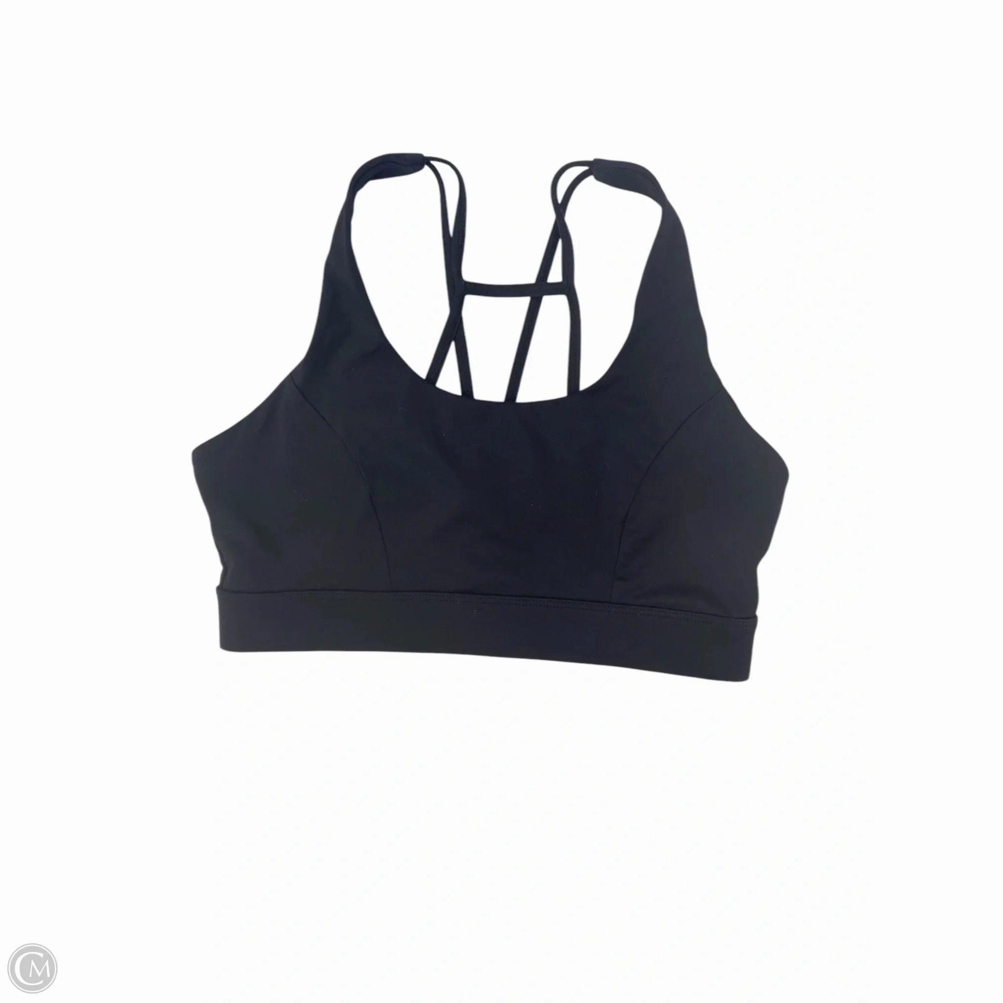 Athletic Bra By Clothes Mentor In Black. Size: M