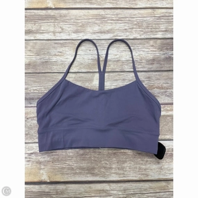 Athletic Bra By Cme In Purple, Size: L
