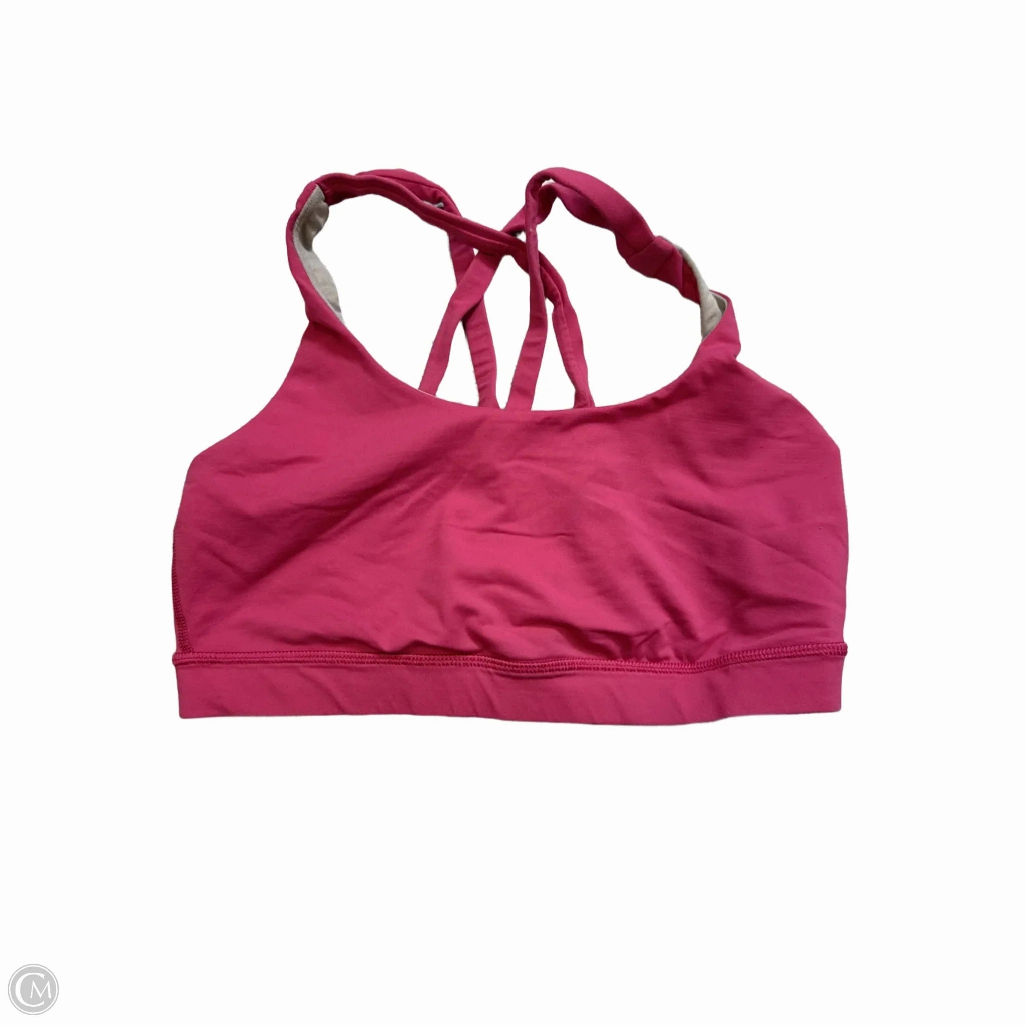 Athletic Bra By Lululemon In Pink, Size: M