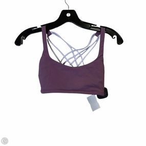 Athletic Bra By Lululemon In Purple. Size: 4