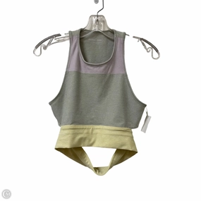 Athletic Bra By Outdoor Voices In Purple & Yellow. Size: S