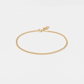 Baby Cuban Bracelet in Gold for her
