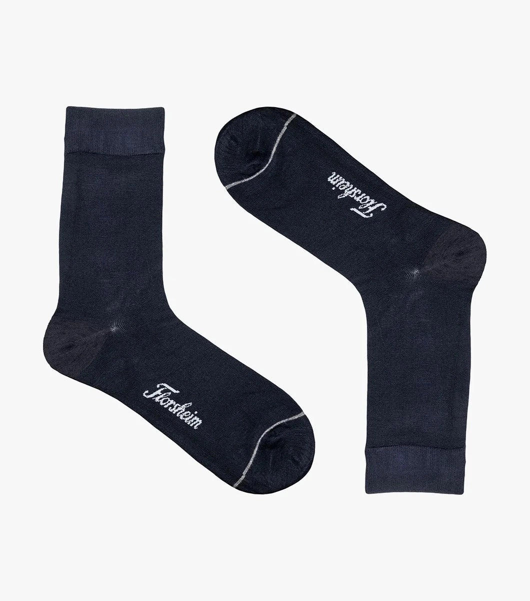 Bamboo Flat Crew Dress Socks