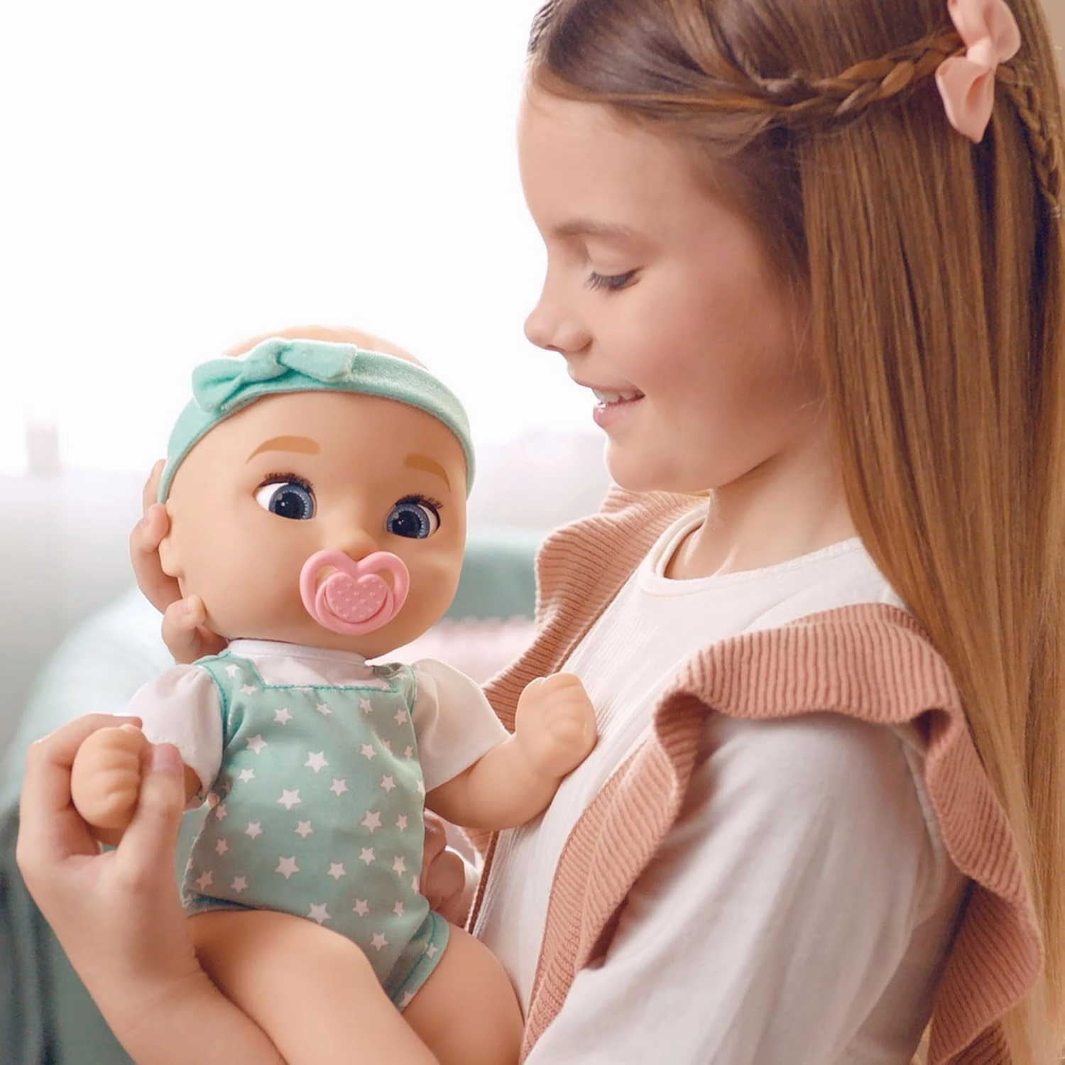 Be Loved 921689 Babies Sam 15" Realistic Baby Doll, Blue Eyes, Kids 18M 