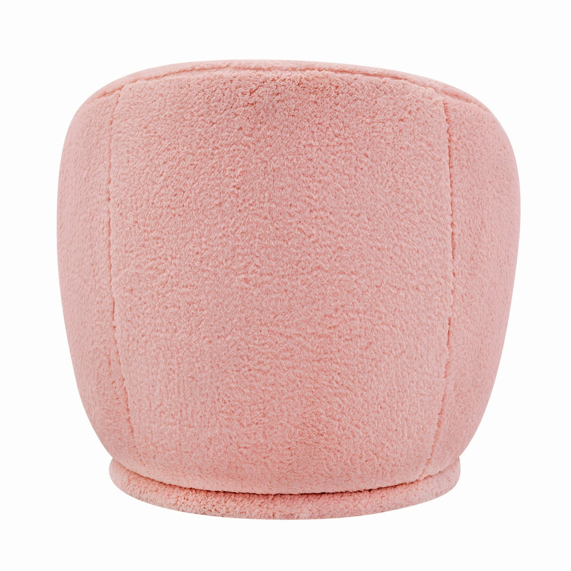 Better Homes & Gardens BH2530288722001 Mira Kids Swivel Chair, Rose Faux Shearling, Rose