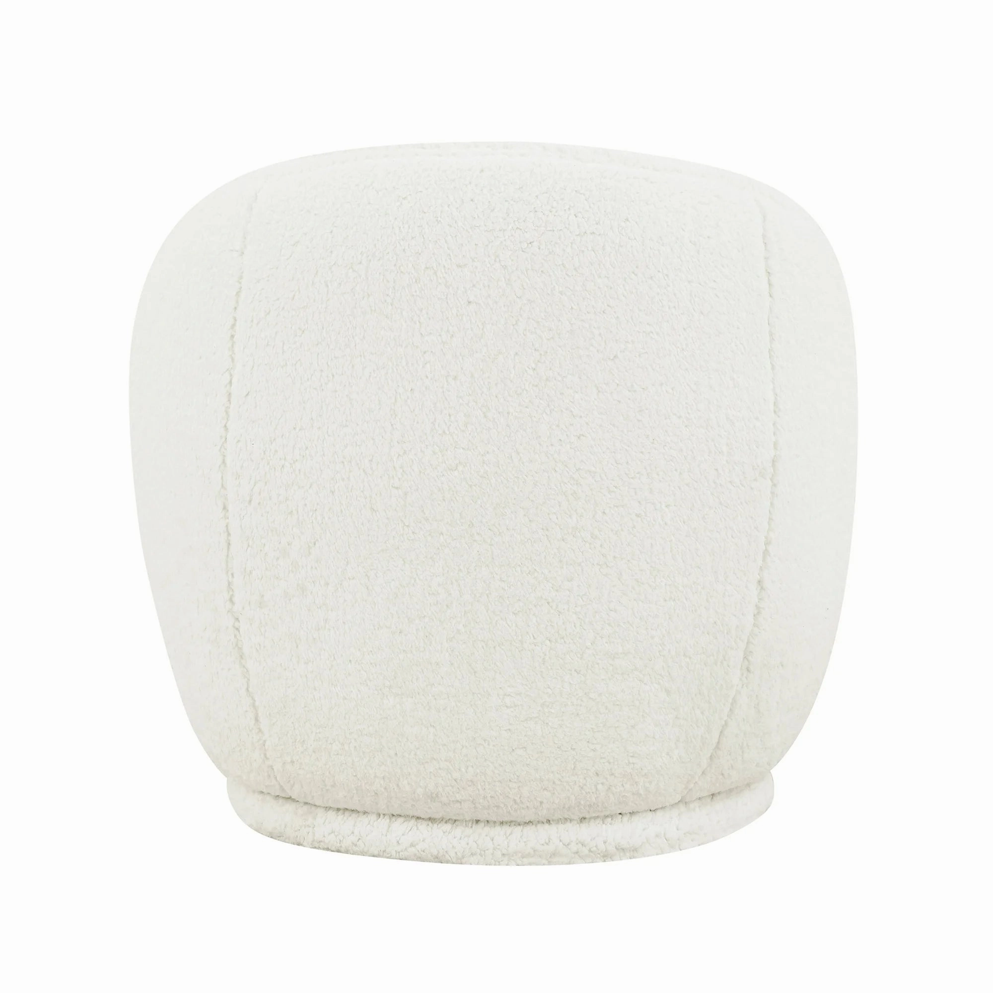 Better Homes & Gardens BHD325041545001 Mira Kids Swivel Chair, Cream Faux Shearling