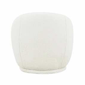Better Homes & Gardens BHD325041545001 Mira Kids Swivel Chair, Cream Faux Shearling