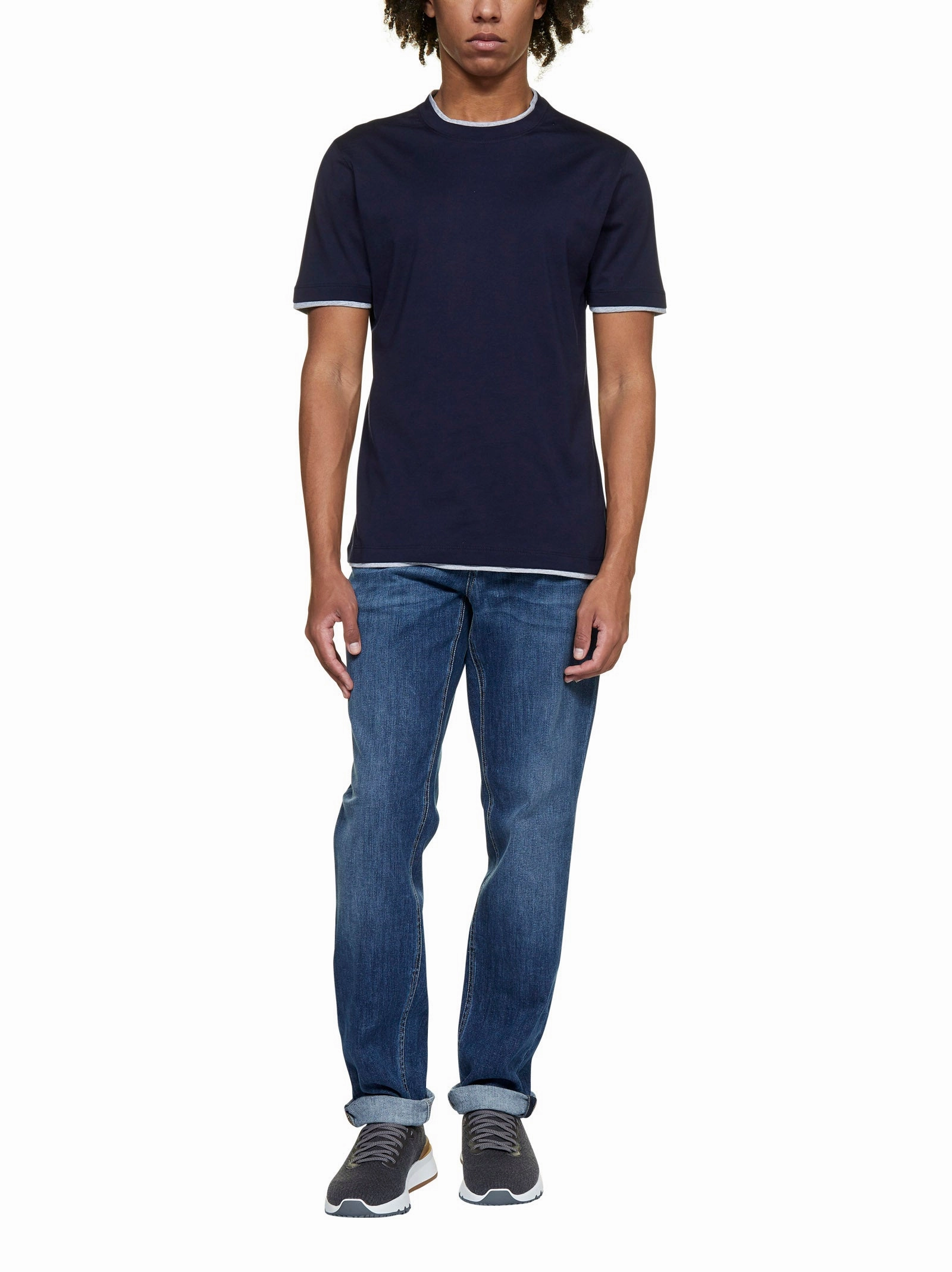 Brunello Cucinelli Layered Crewneck T-Shirt