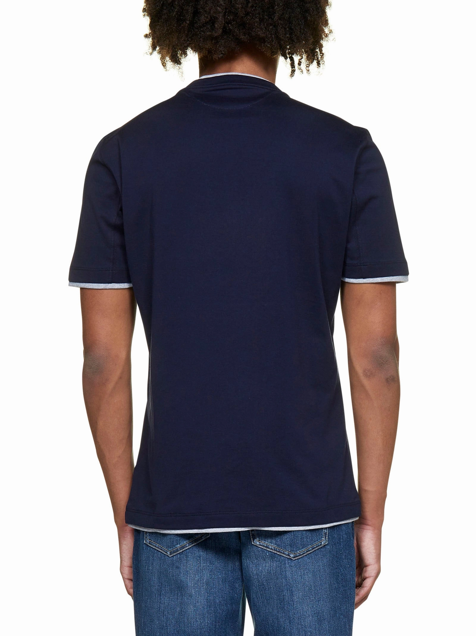 Brunello Cucinelli Layered Crewneck T-Shirt