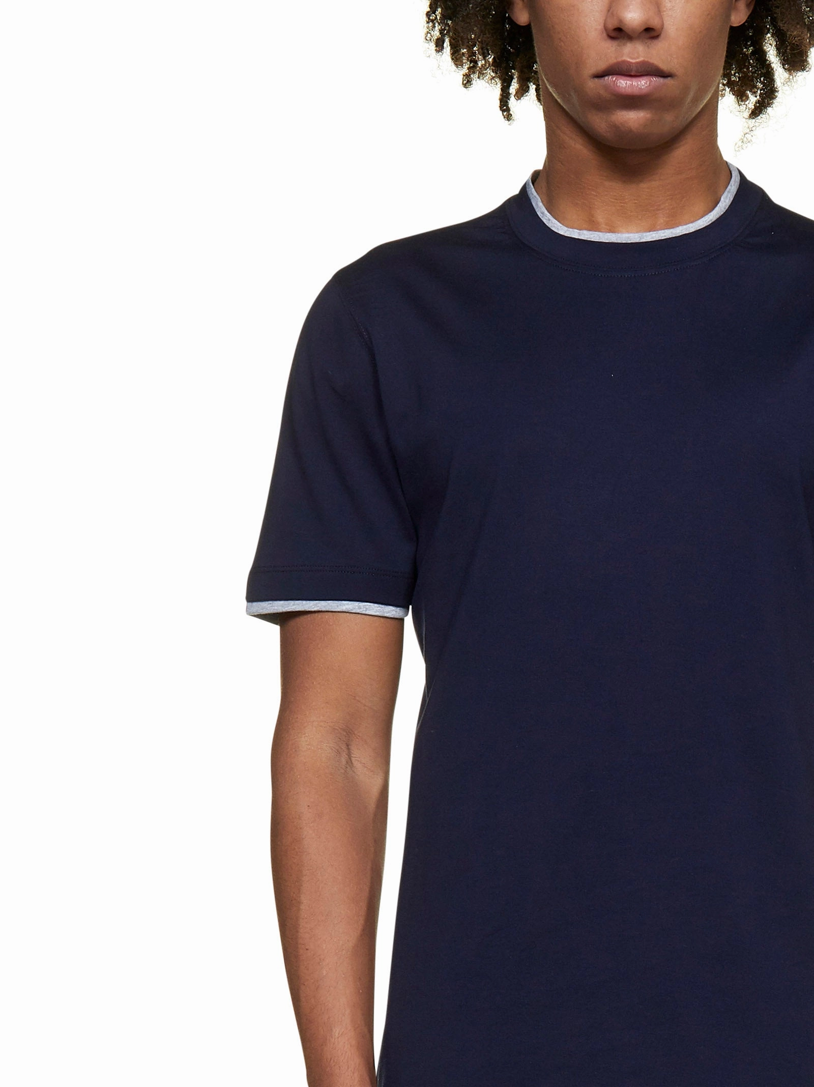 Brunello Cucinelli Layered Crewneck T-Shirt