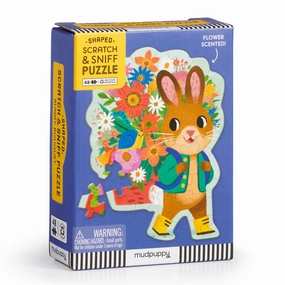 Bunny Bouquet 48 Piece Scratch and Sniff Puzzle