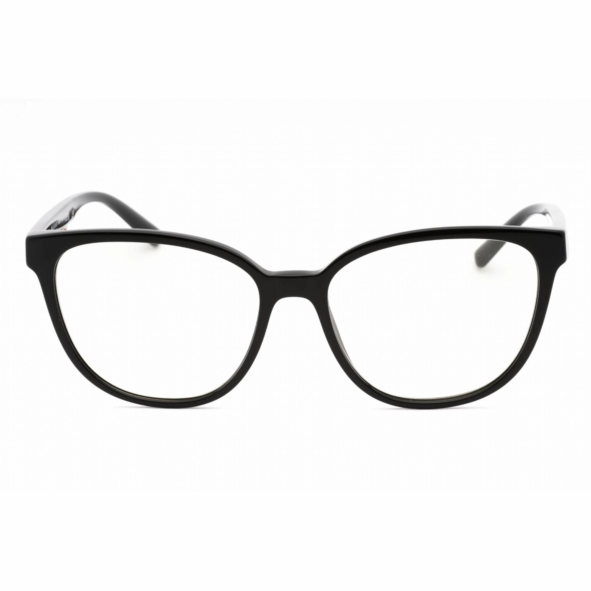 Bvlgari Women's Eyeglasses - Black Plastic Full Rim Cat Eye 55mm Frame | 0BV4219 5518