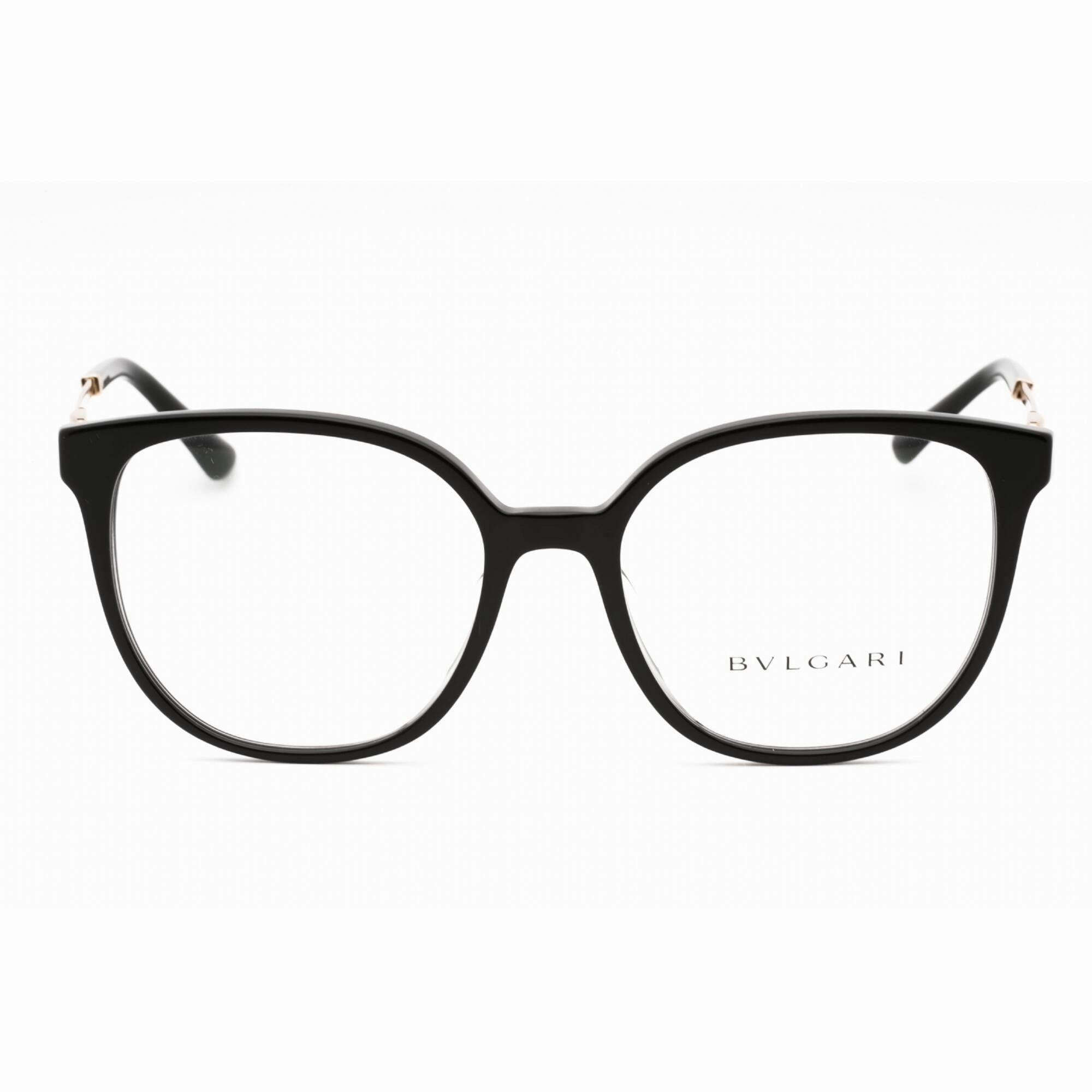 Bvlgari Women's Eyeglasses - Black Plastic Full Rim Cat Eye Shape Frame | 0BV4212F 501