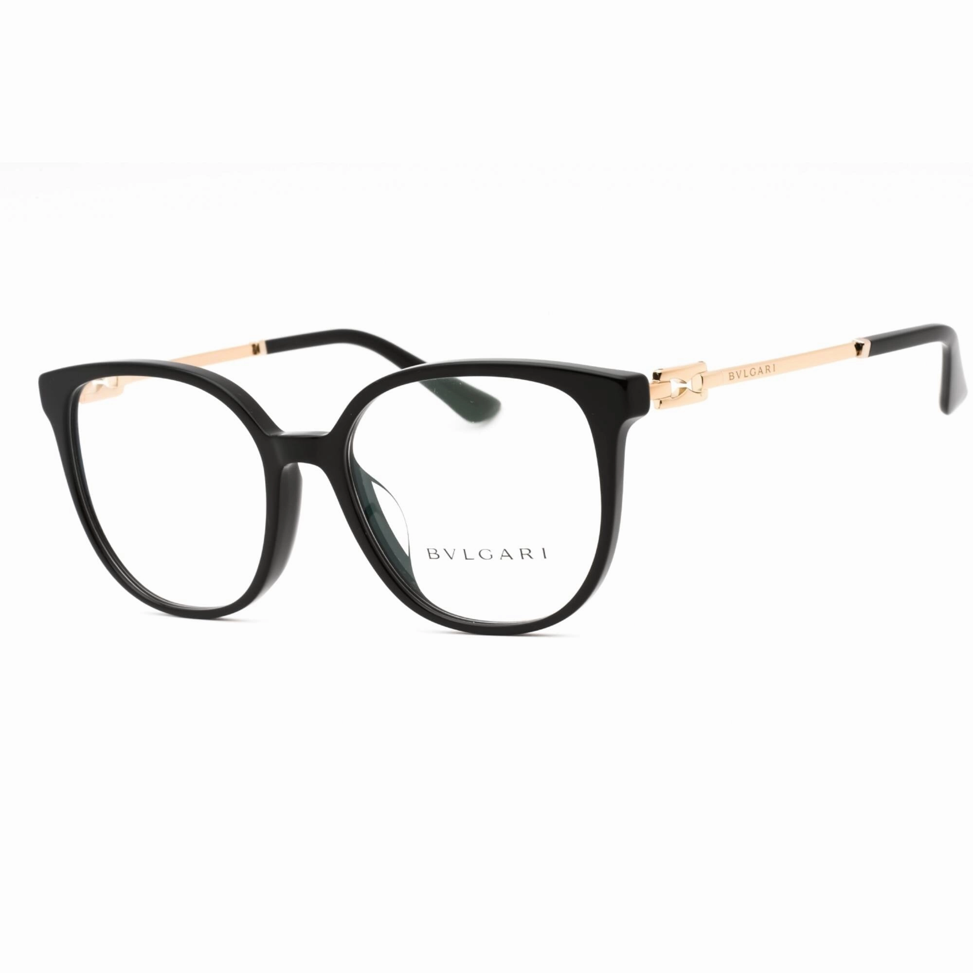 Bvlgari Women's Eyeglasses - Black Plastic Full Rim Cat Eye Shape Frame | 0BV4212F 501
