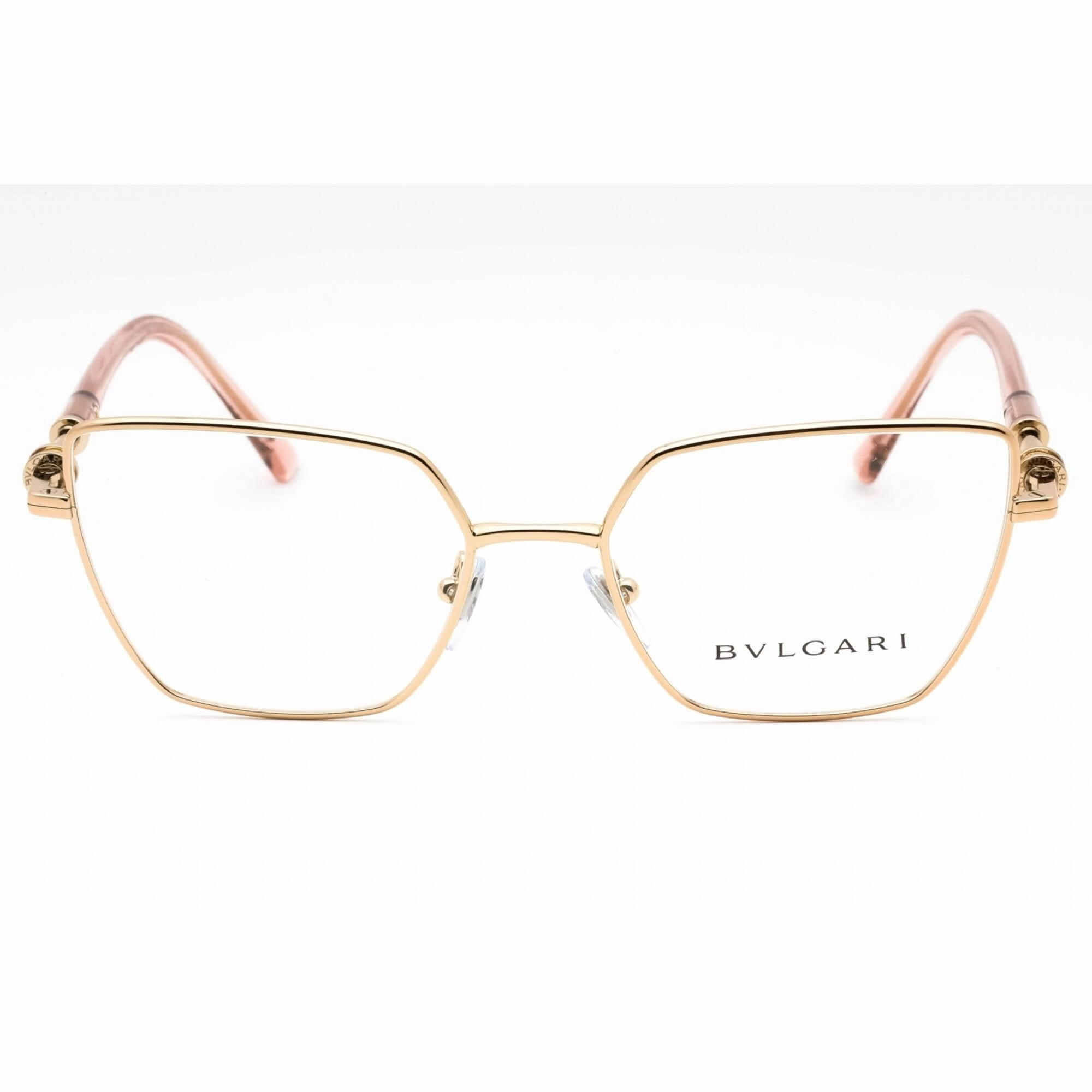 Bvlgari Women's Eyeglasses - Pink Gold Metal Full Rim Cat Eye Frame | 0BV2236 2014
