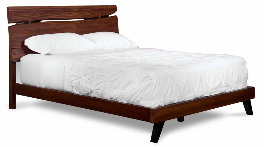 Camila 6-Piece Full Bedroom Package - Rustic Brown