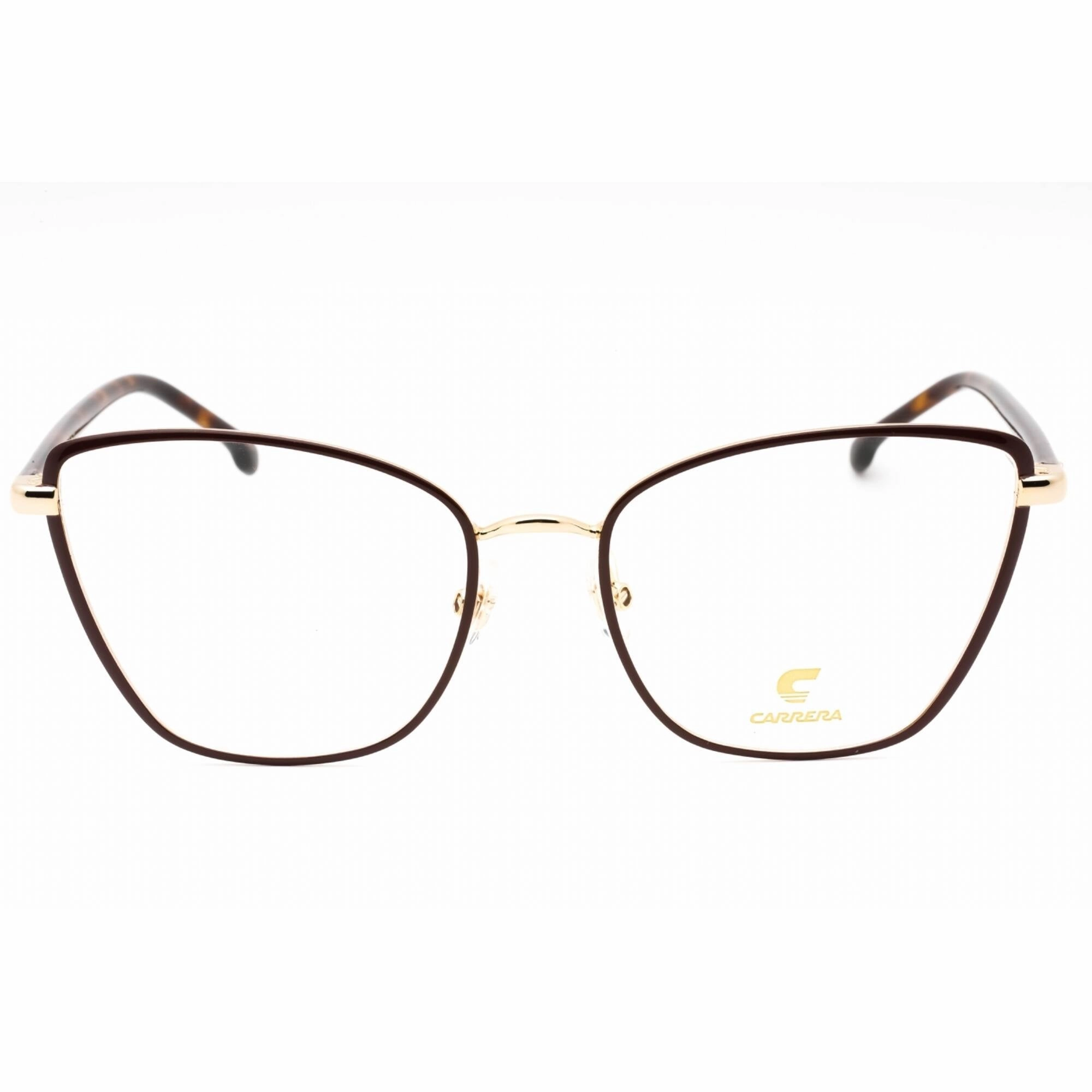 Carrera Women's Eyeglasses - Matte Burgundy Gold Metal Frame | CARRERA 3039 0E28 00