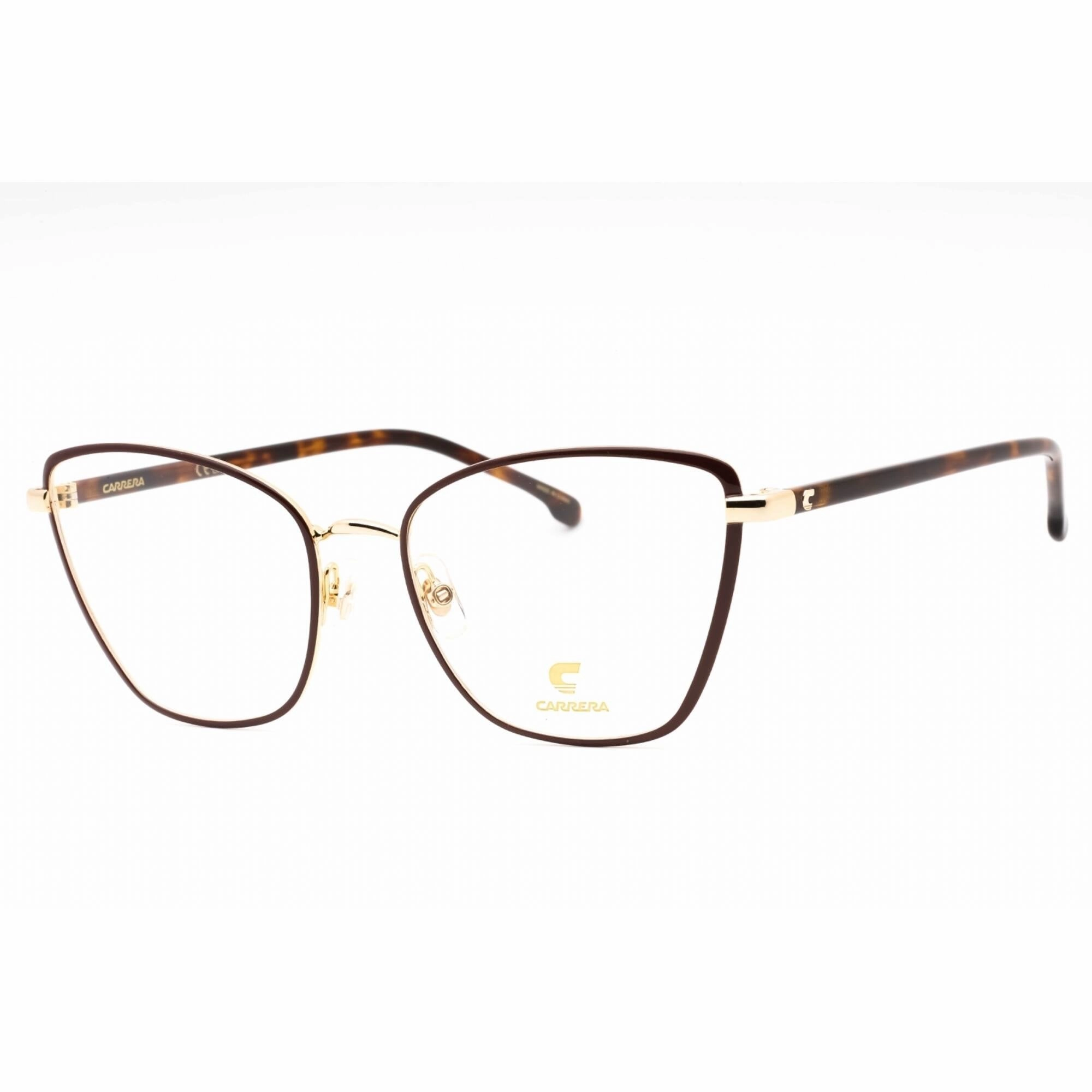 Carrera Women's Eyeglasses - Matte Burgundy Gold Metal Frame | CARRERA 3039 0E28 00