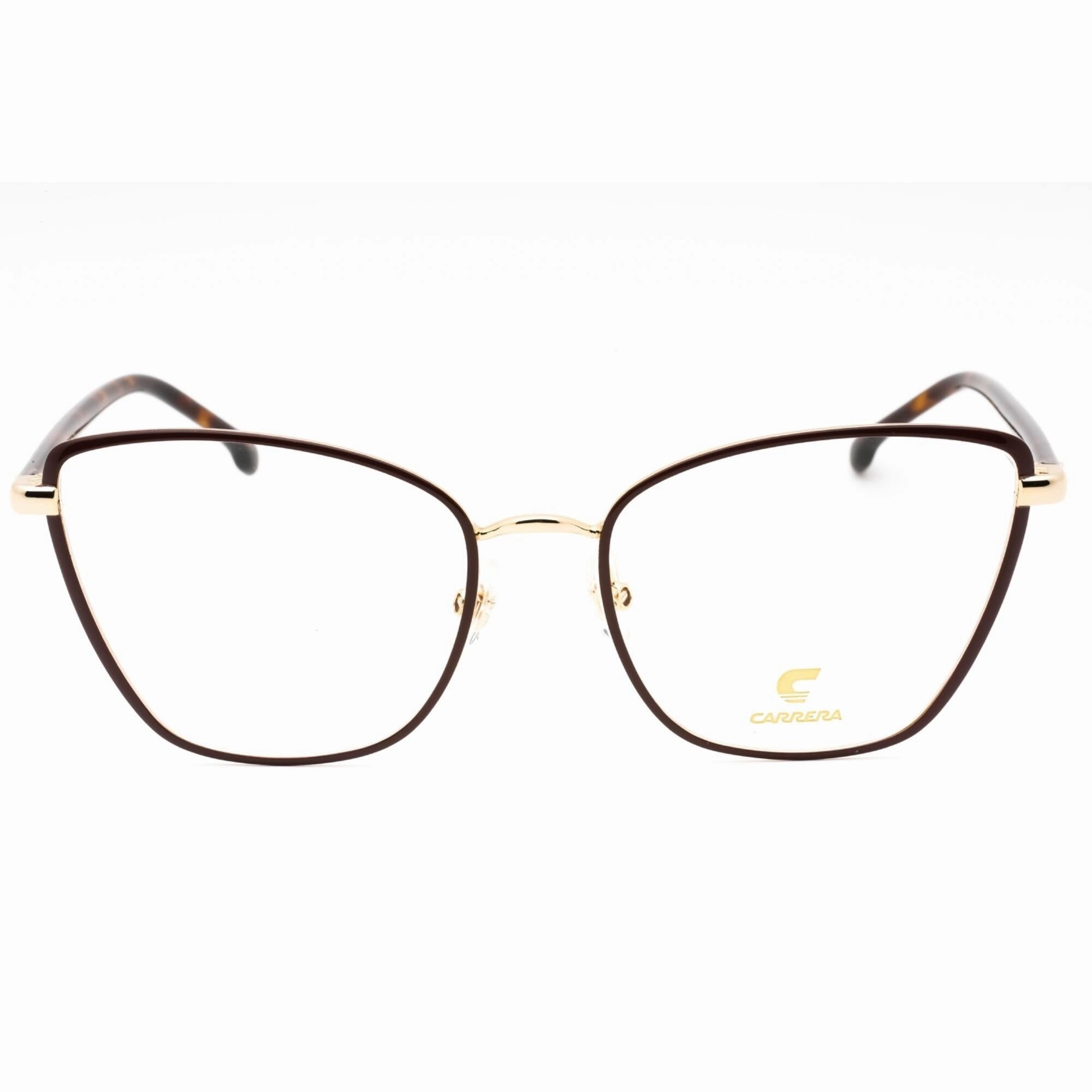 Carrera Women's Eyeglasses - Matte Burgundy Gold Metal Frame | CARRERA 3039 0E28 00