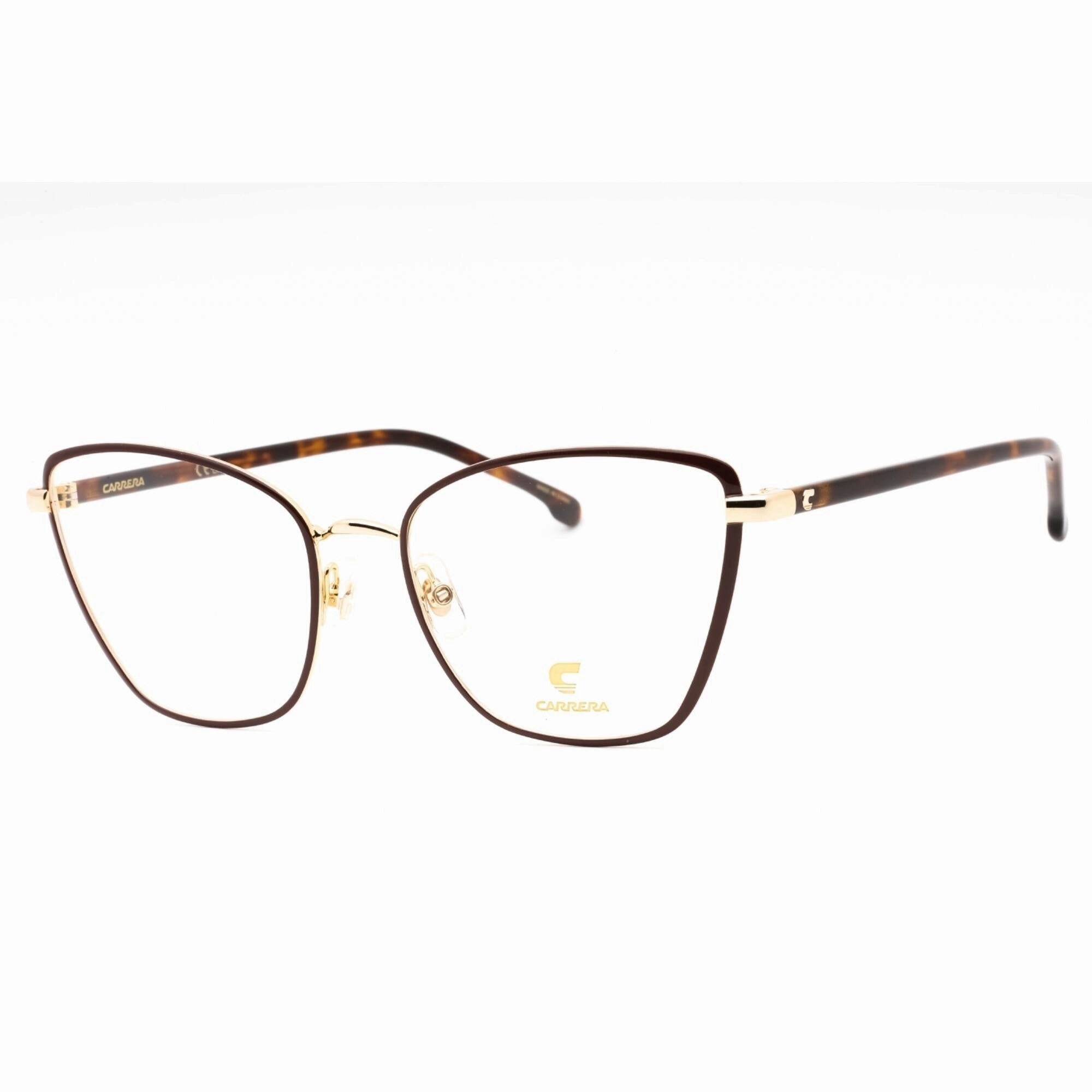 Carrera Women's Eyeglasses - Matte Burgundy Gold Metal Frame | CARRERA 3039 0E28 00